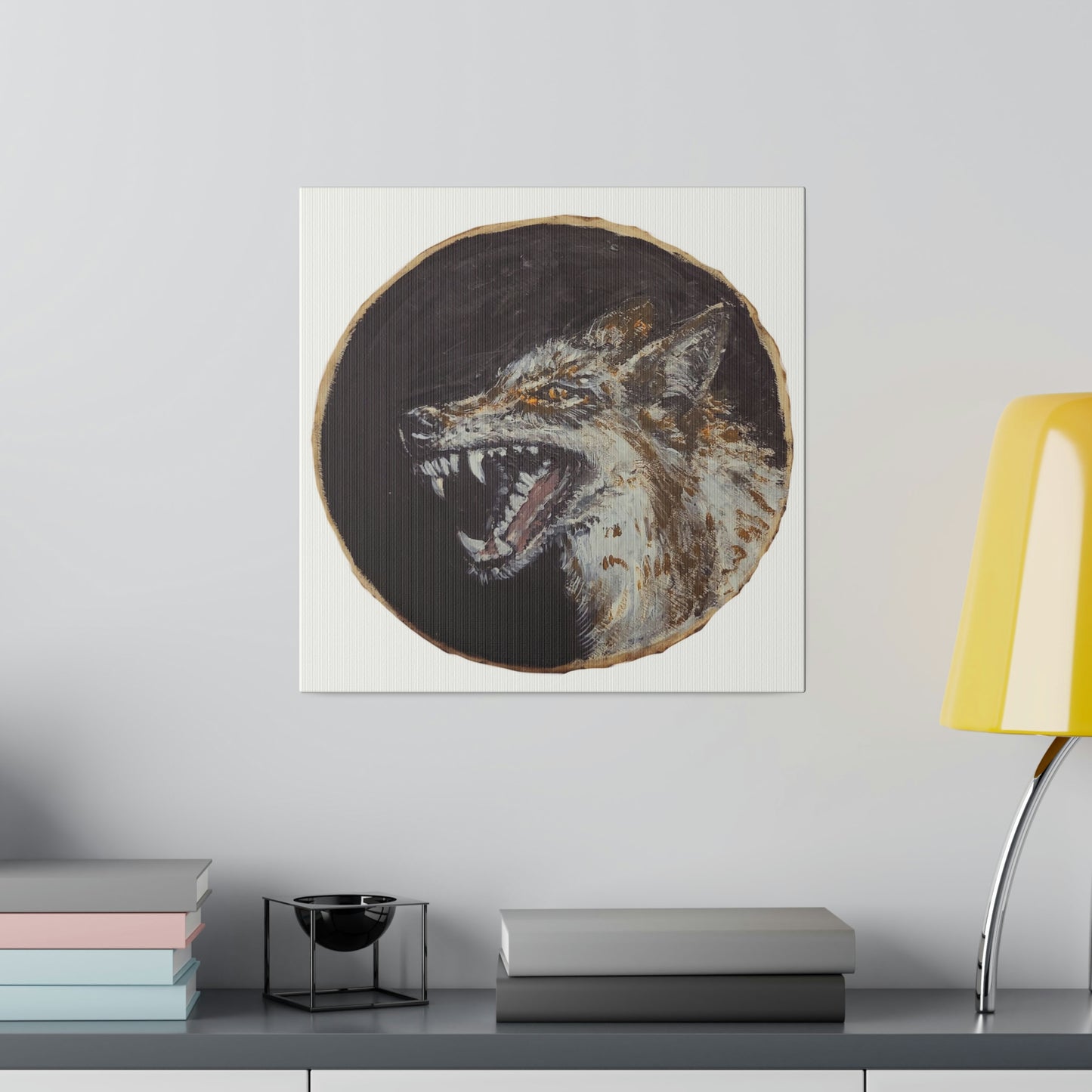 Wolf - Matte Canvas, Stretched, 0.75"