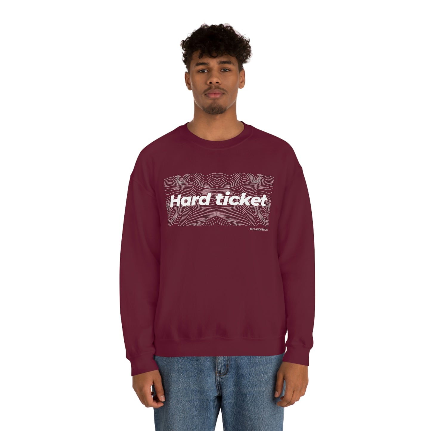 Hard ticket - Heavy Blend™ Crewneck Sweatshirt