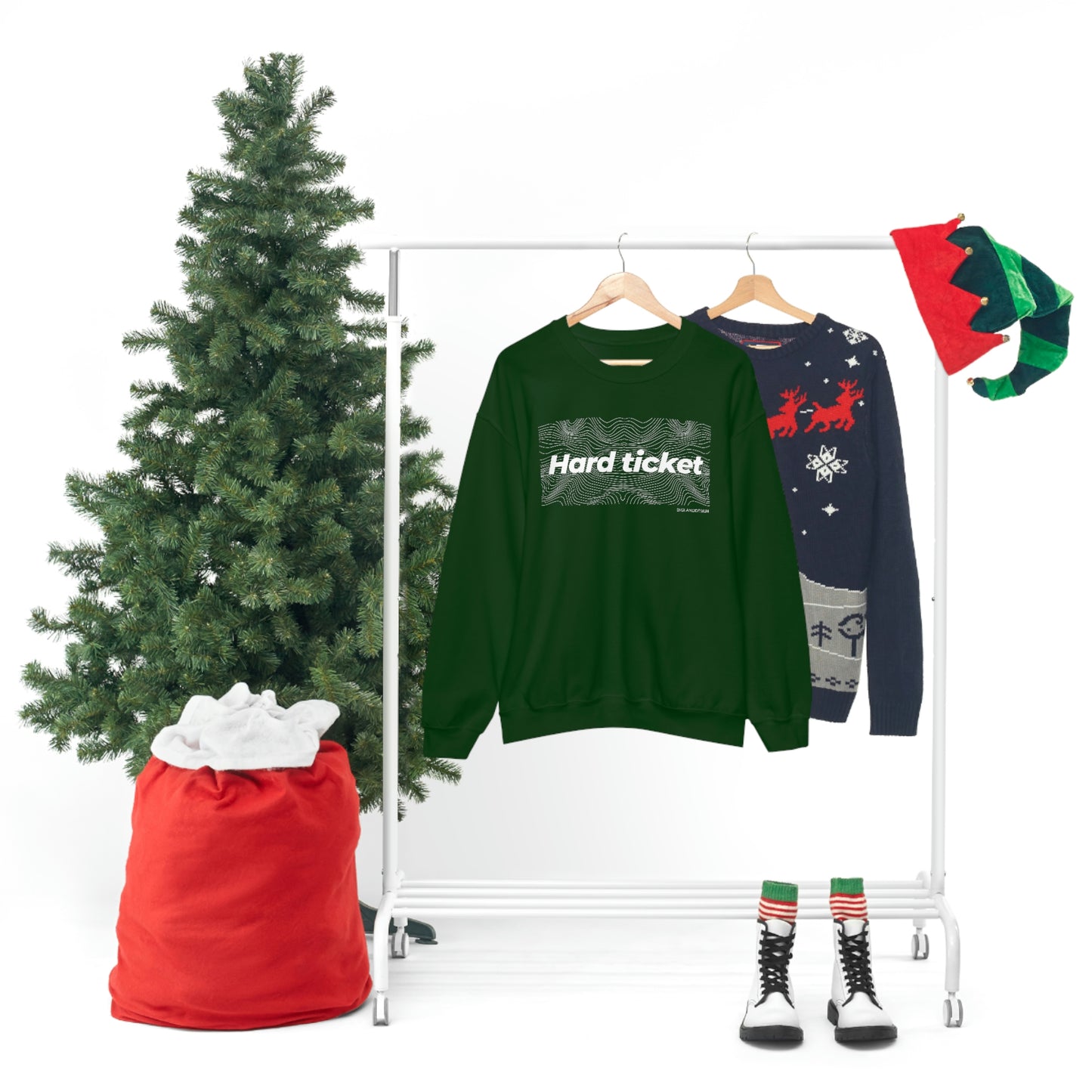 Hard ticket - Heavy Blend™ Crewneck Sweatshirt