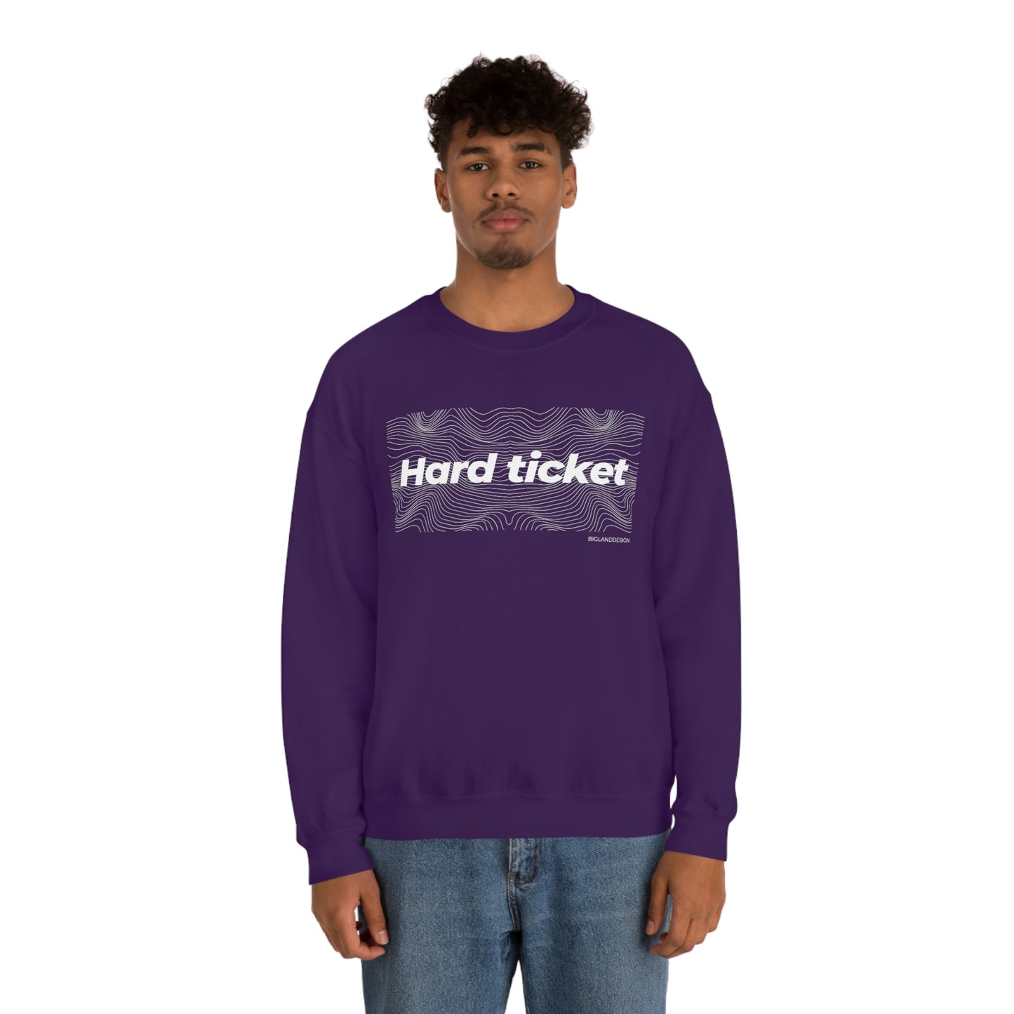 Hard ticket - Heavy Blend™ Crewneck Sweatshirt