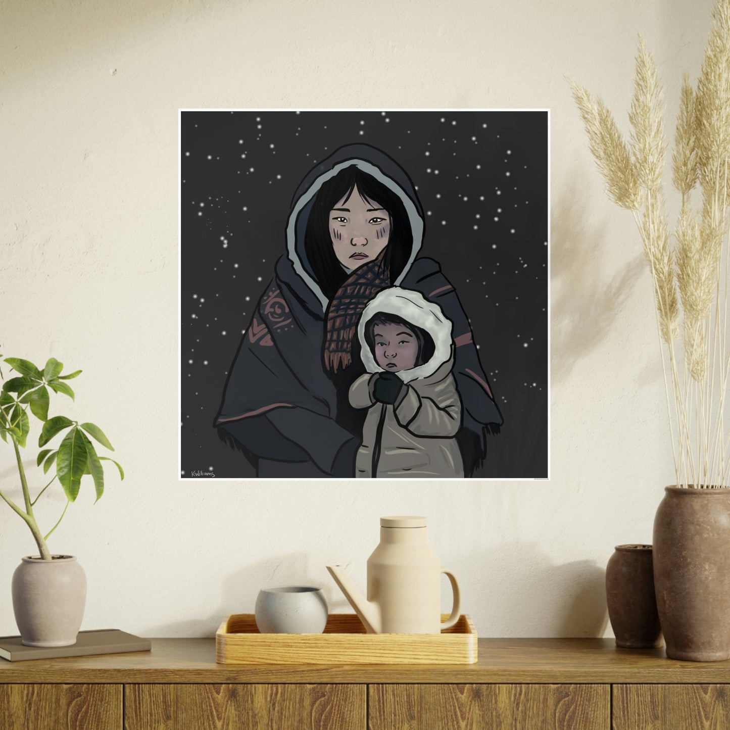 A Mother's love - Paper Posters