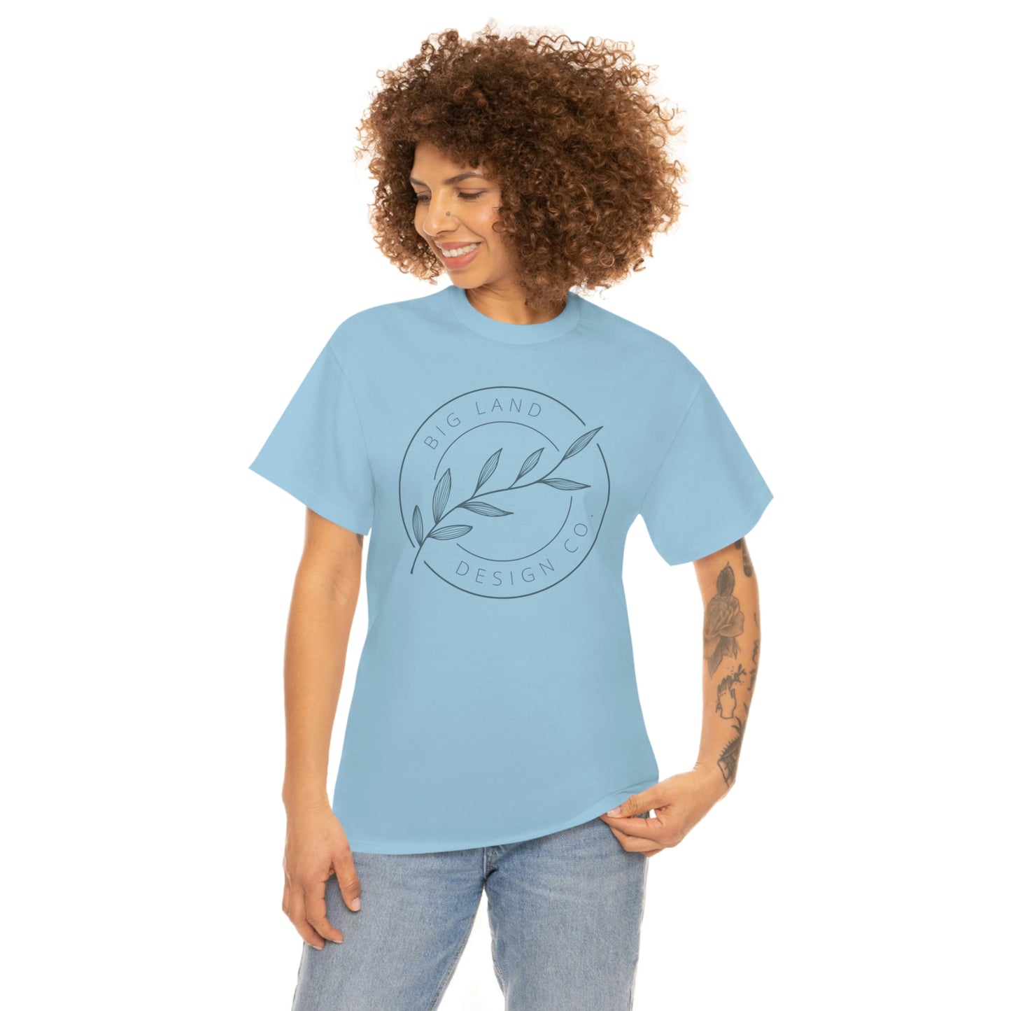 Big Land Design - Unisex Heavy Cotton Tee