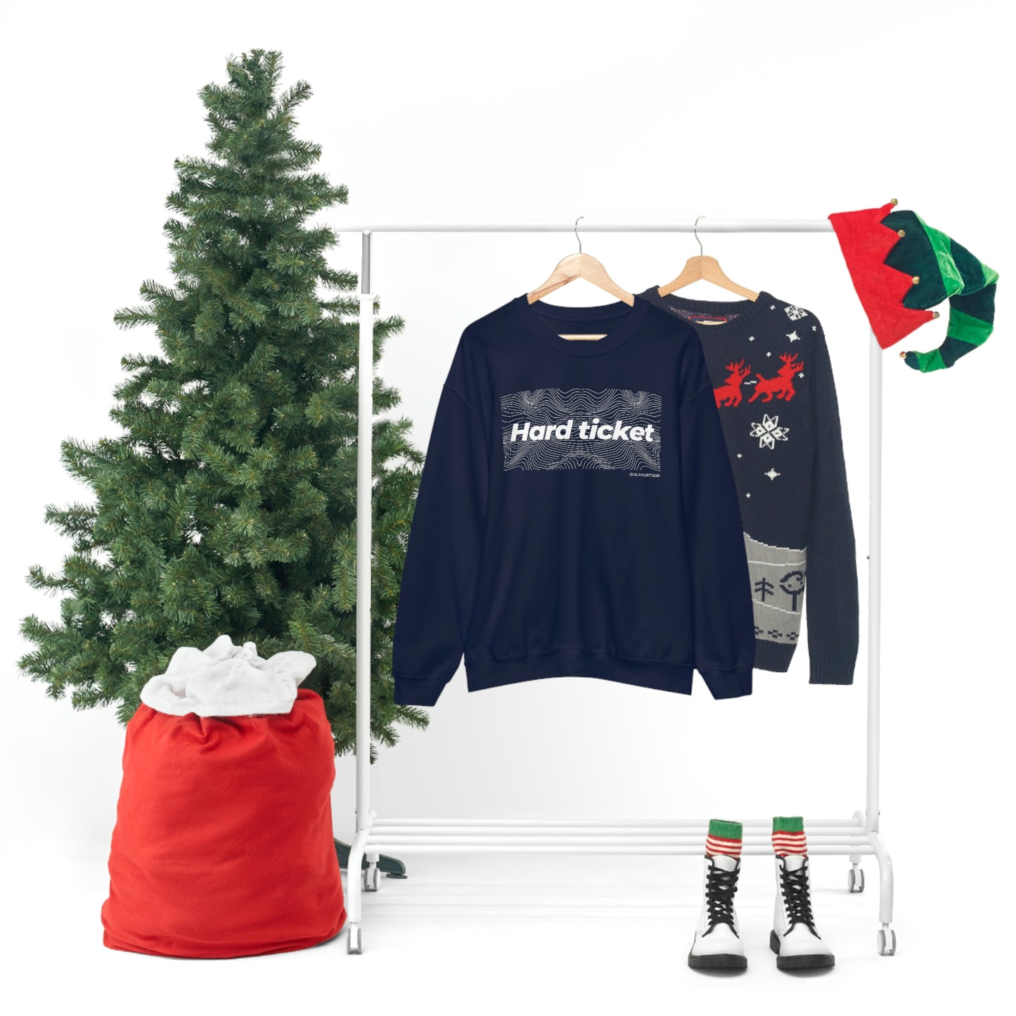 Hard ticket - Heavy Blend™ Crewneck Sweatshirt