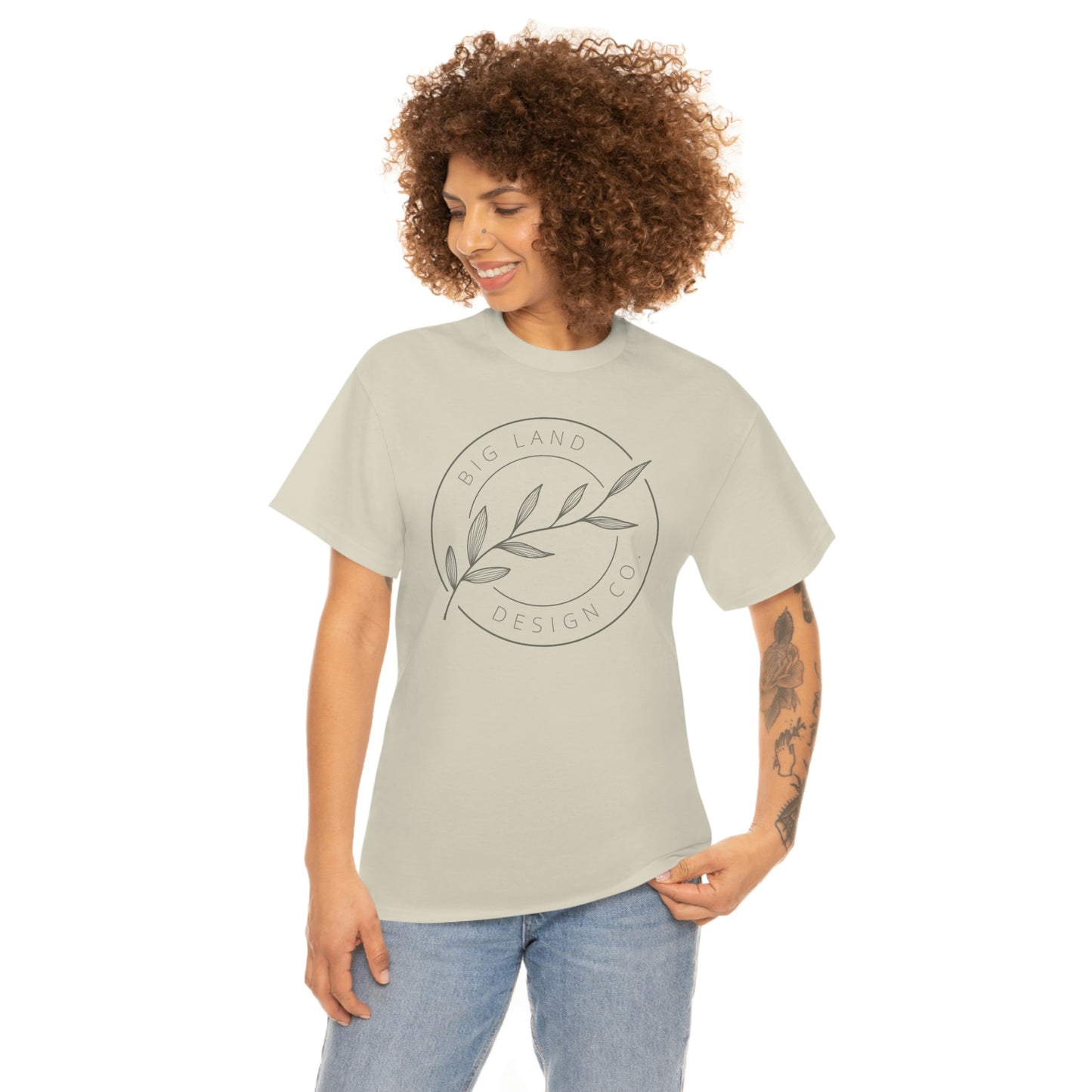 Big Land Design - Unisex Heavy Cotton Tee