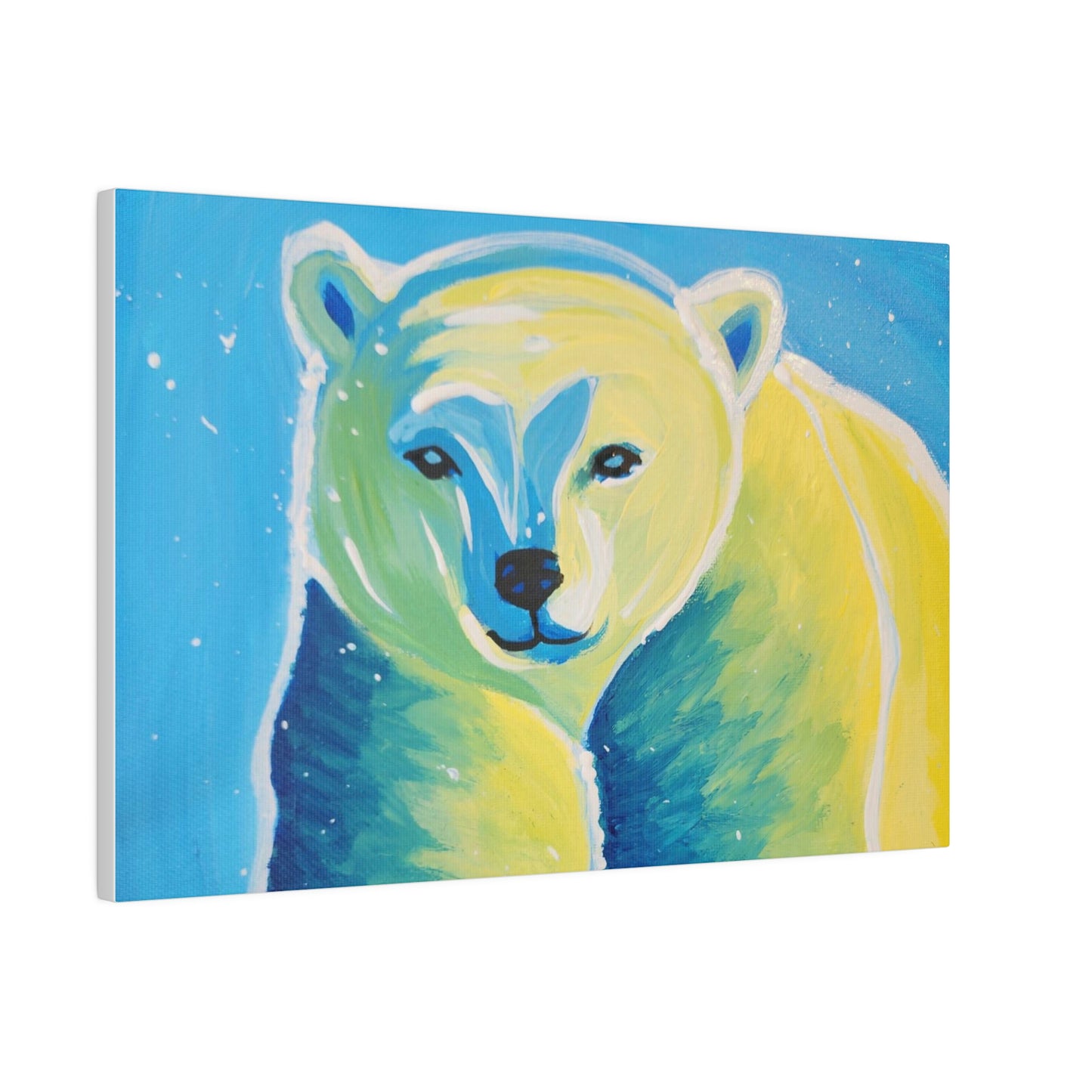 Polar bear - Matte Canvas, Stretched, 0.75"