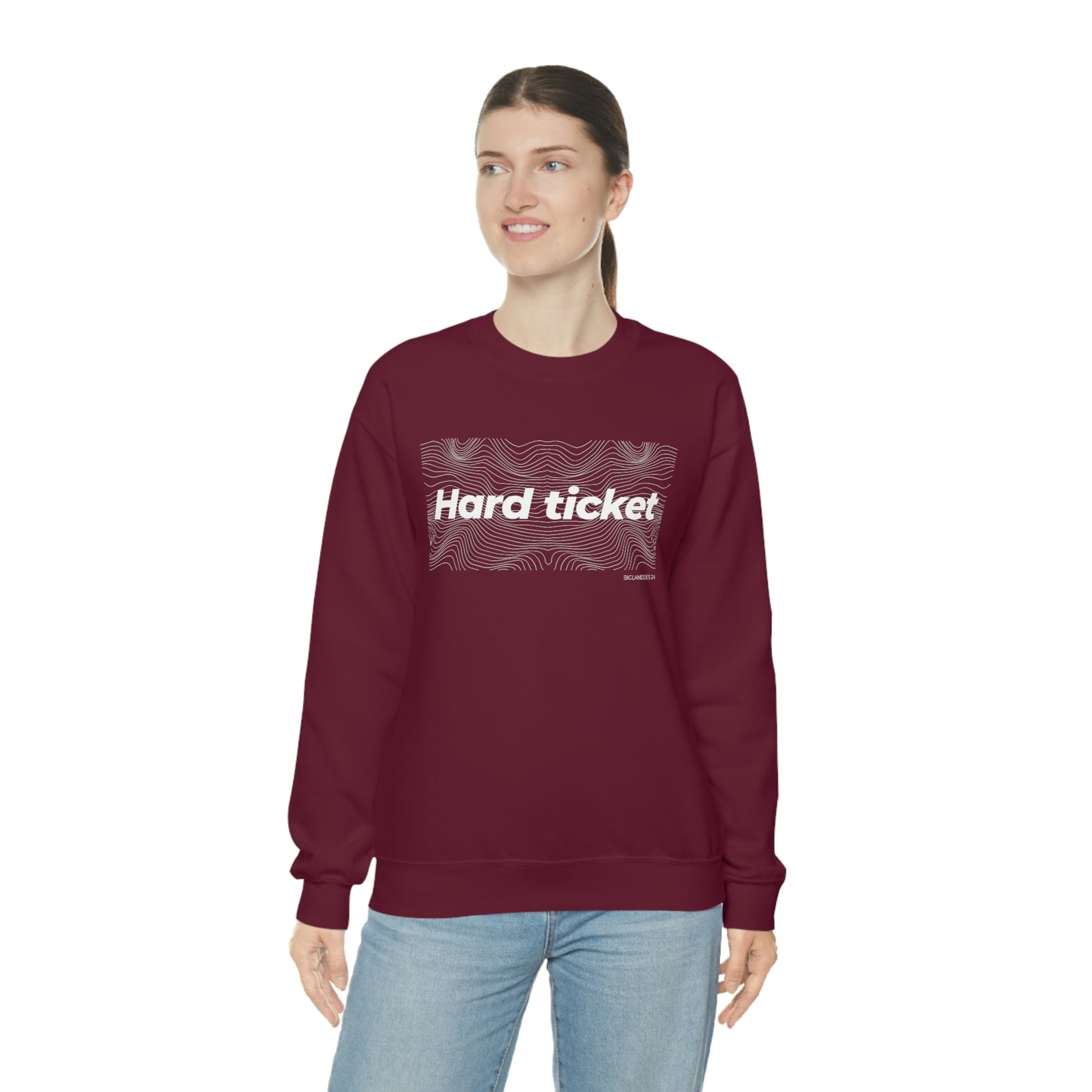 Hard ticket - Heavy Blend™ Crewneck Sweatshirt