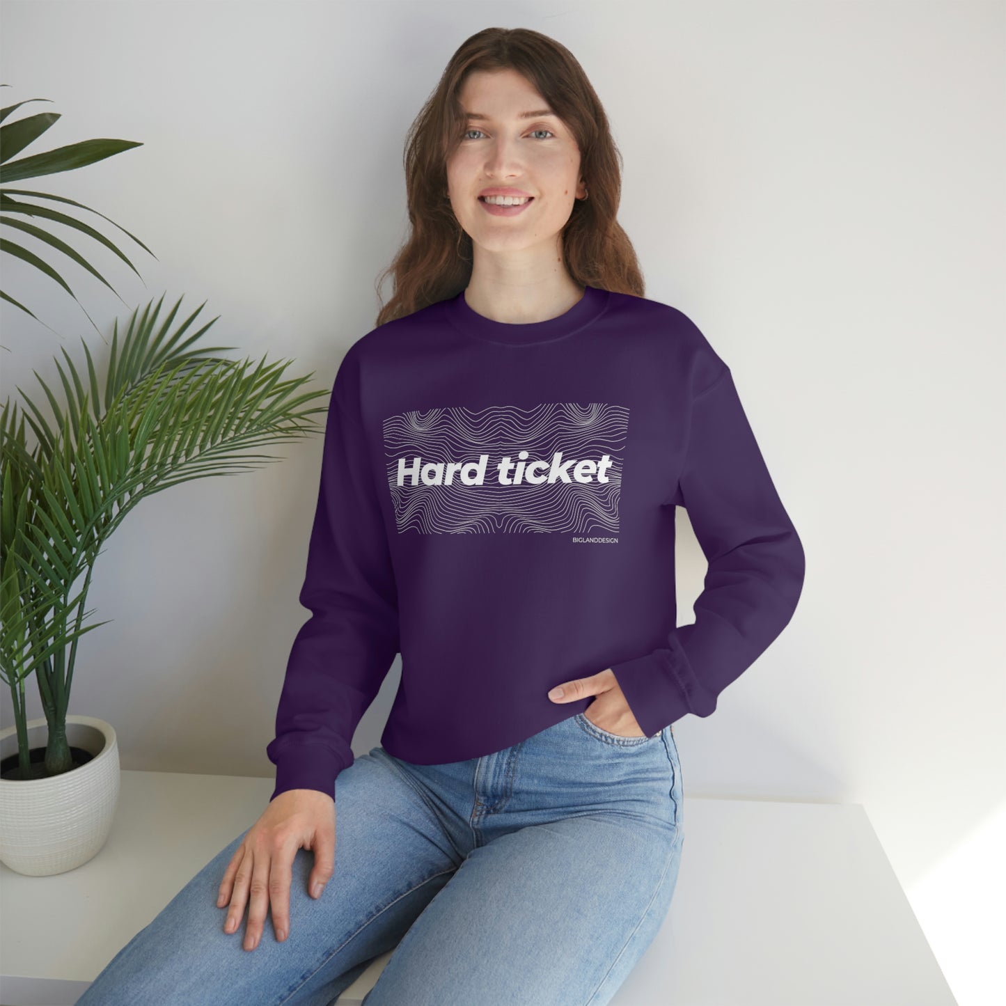 Hard ticket - Heavy Blend™ Crewneck Sweatshirt