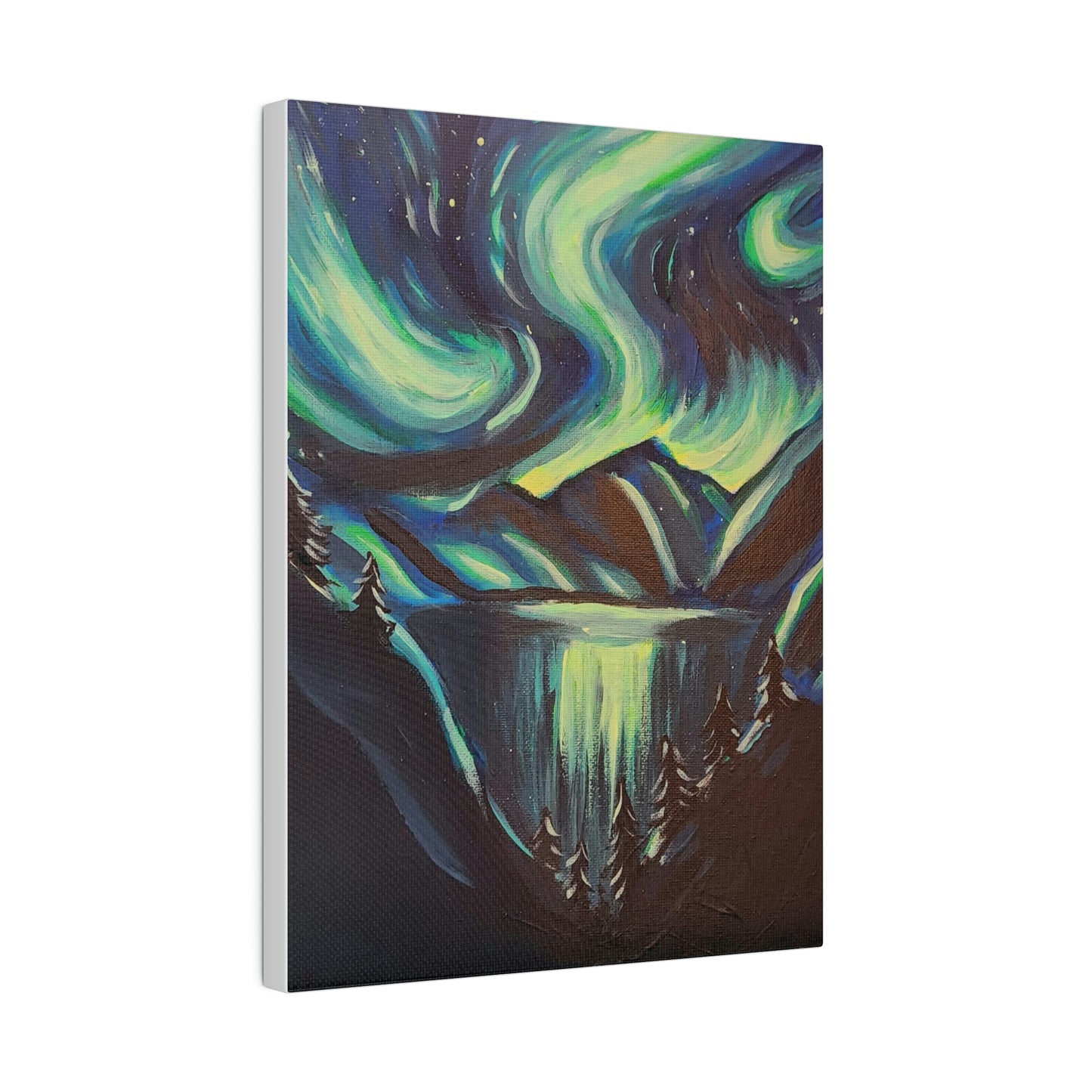 Neon lights - Matte Canvas, Stretched, 0.75"