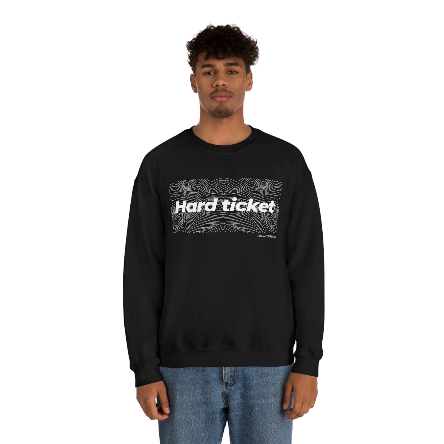 Hard ticket - Heavy Blend™ Crewneck Sweatshirt