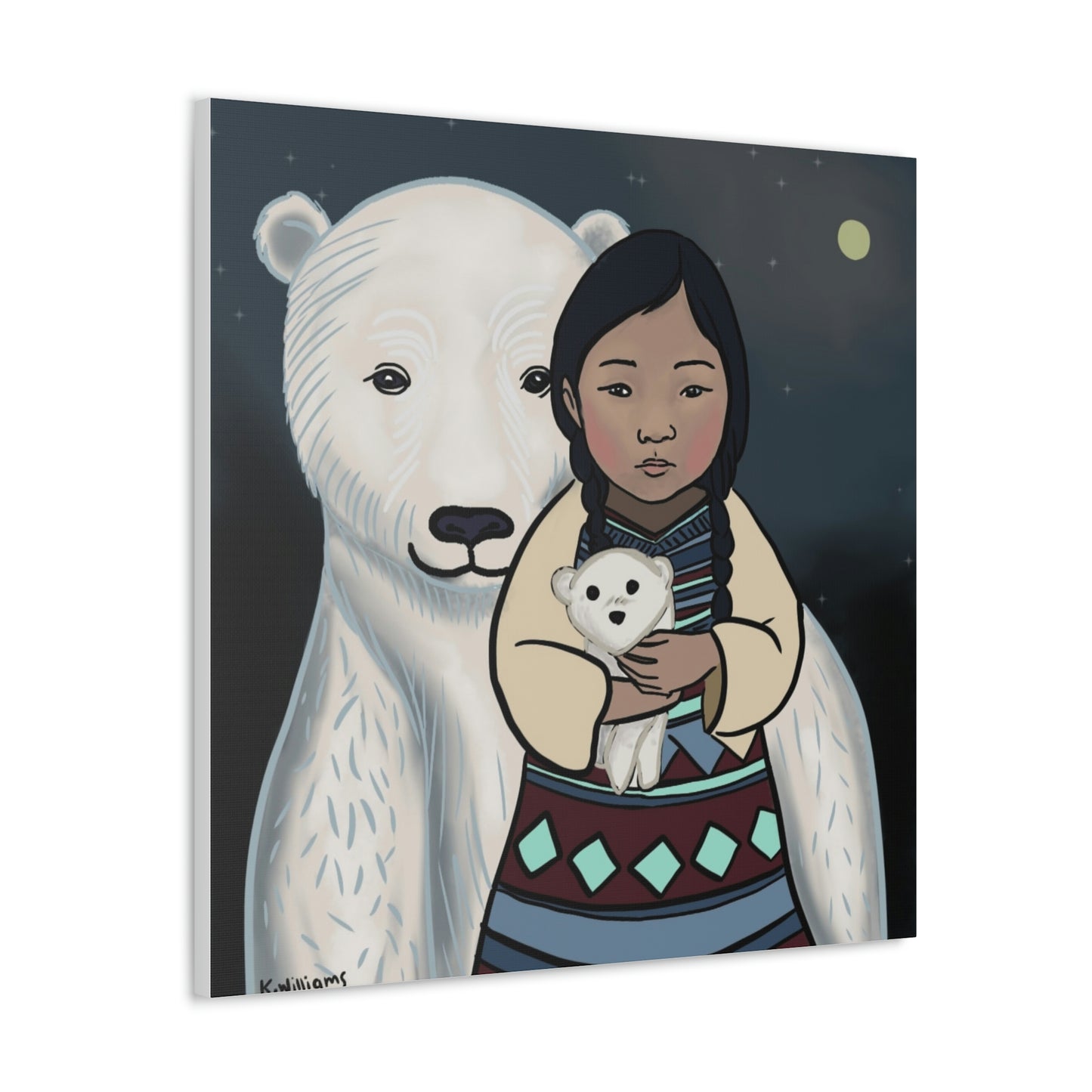 Mama bear - Canvas Gallery Wraps