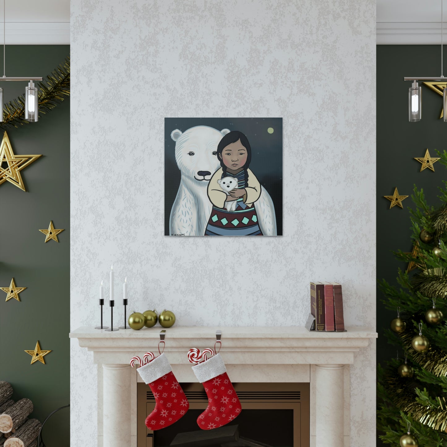 Mama bear - Canvas Gallery Wraps