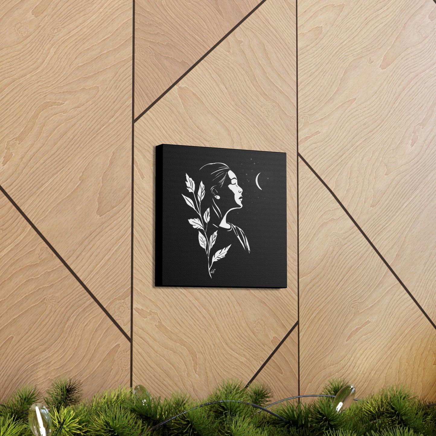 Darkest Night - Canvas Gallery Wraps