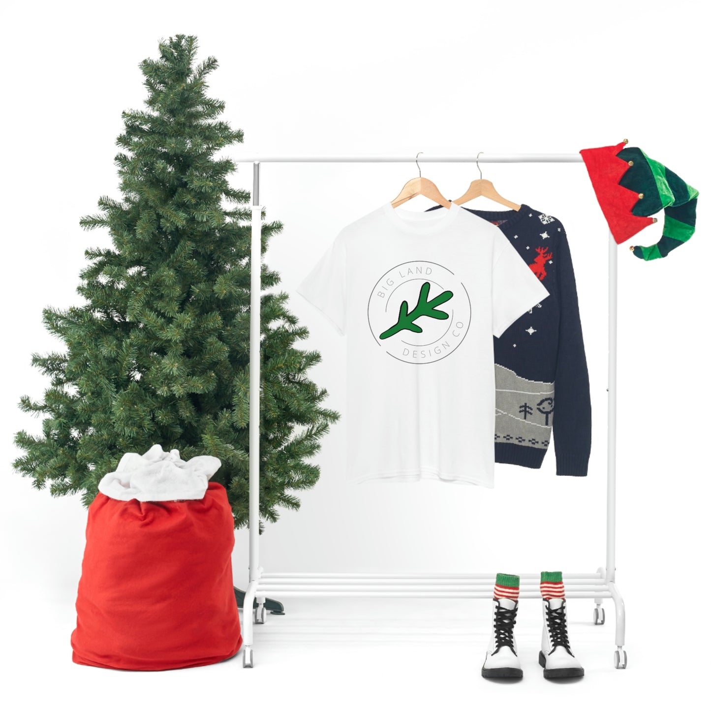 Big Land Design Twig - Heavy Cotton Tee