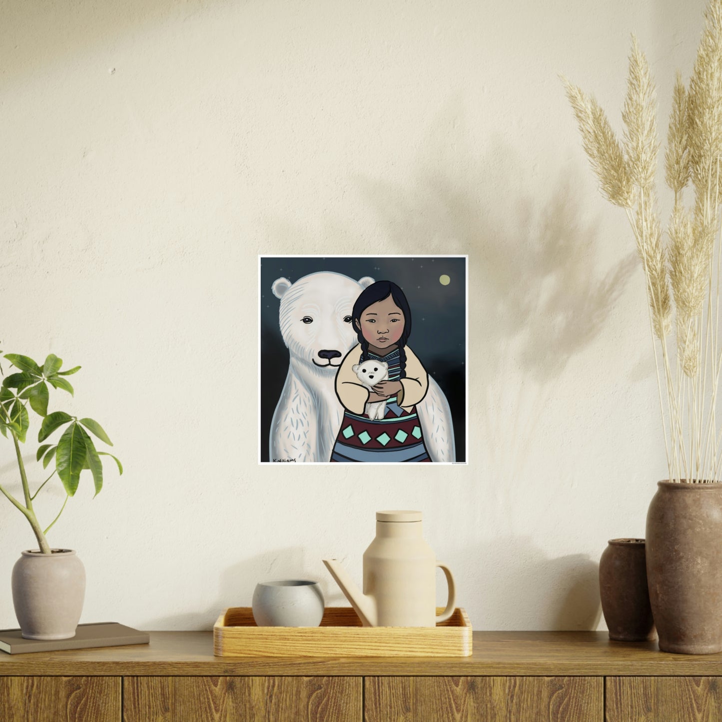 Mama Bear - Photo Art Paper Posters