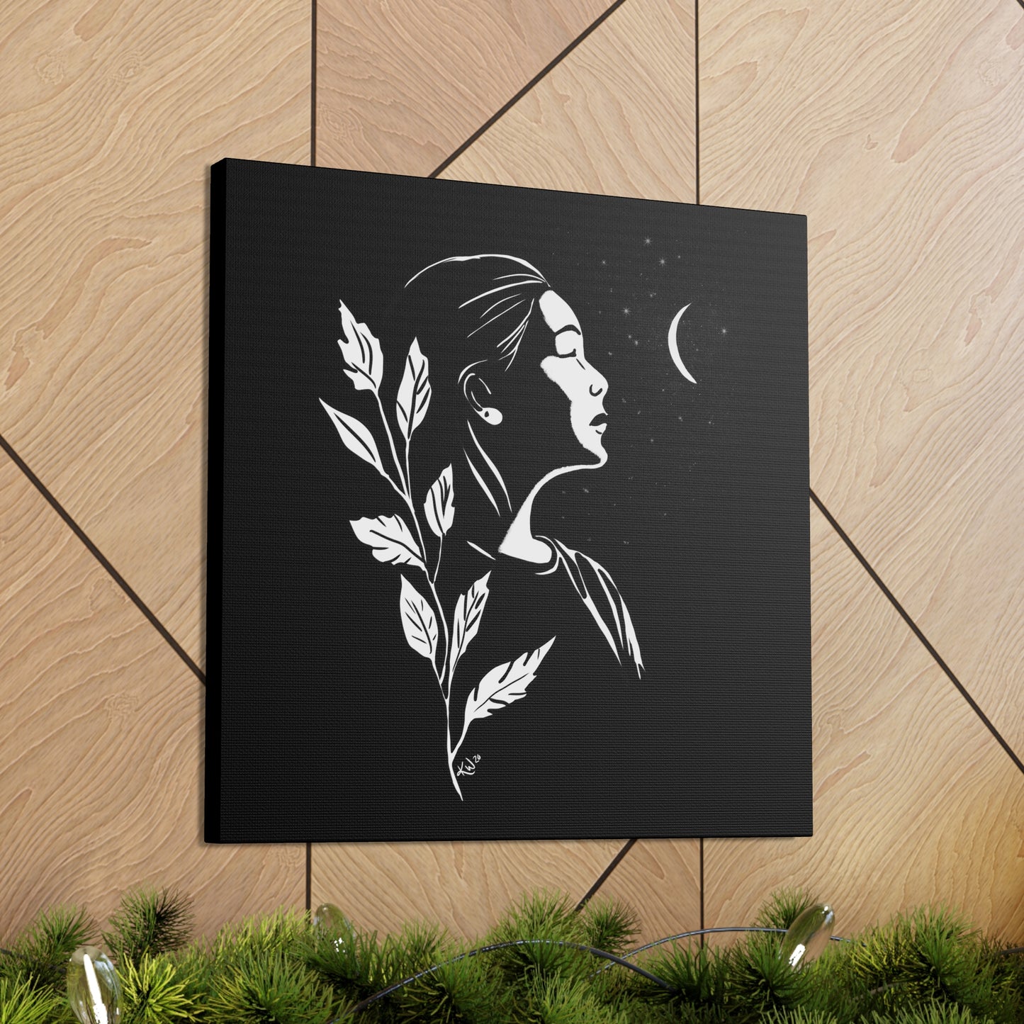 Darkest Night - Canvas Gallery Wraps