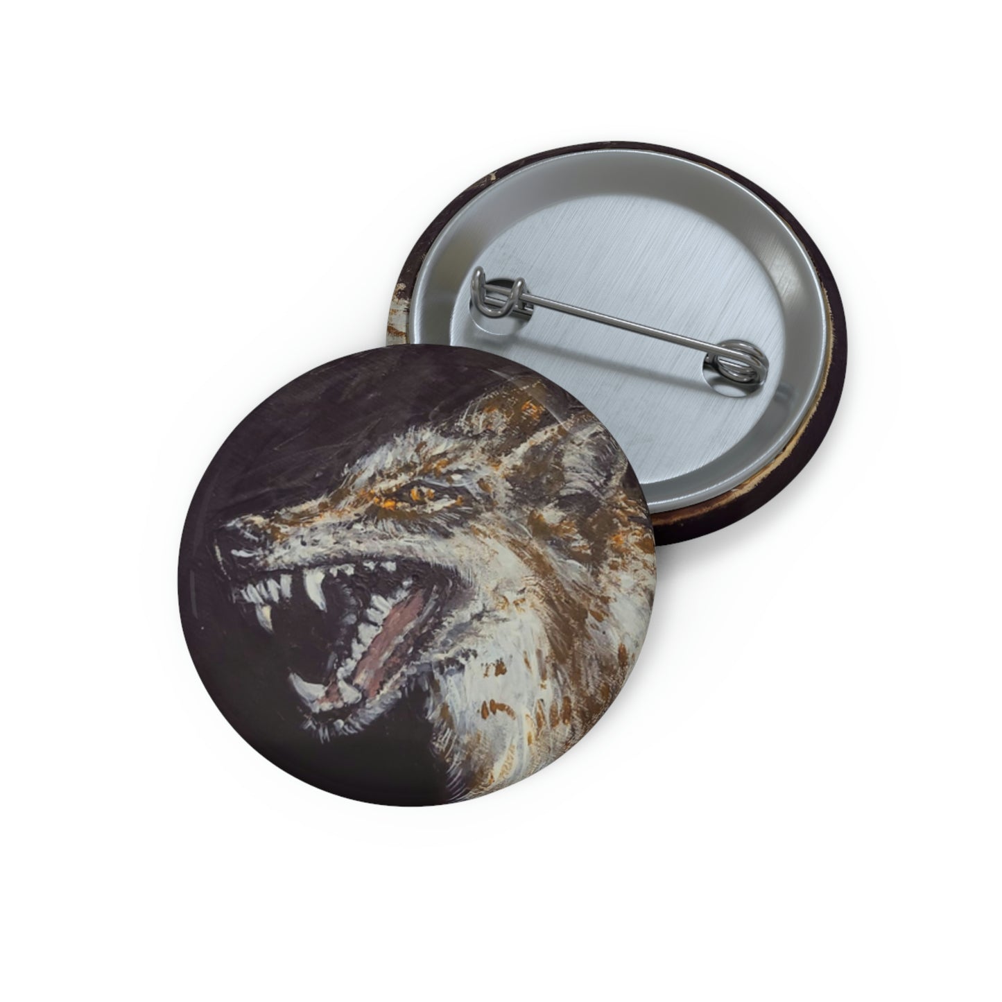Wolf - Custom Pin Buttons