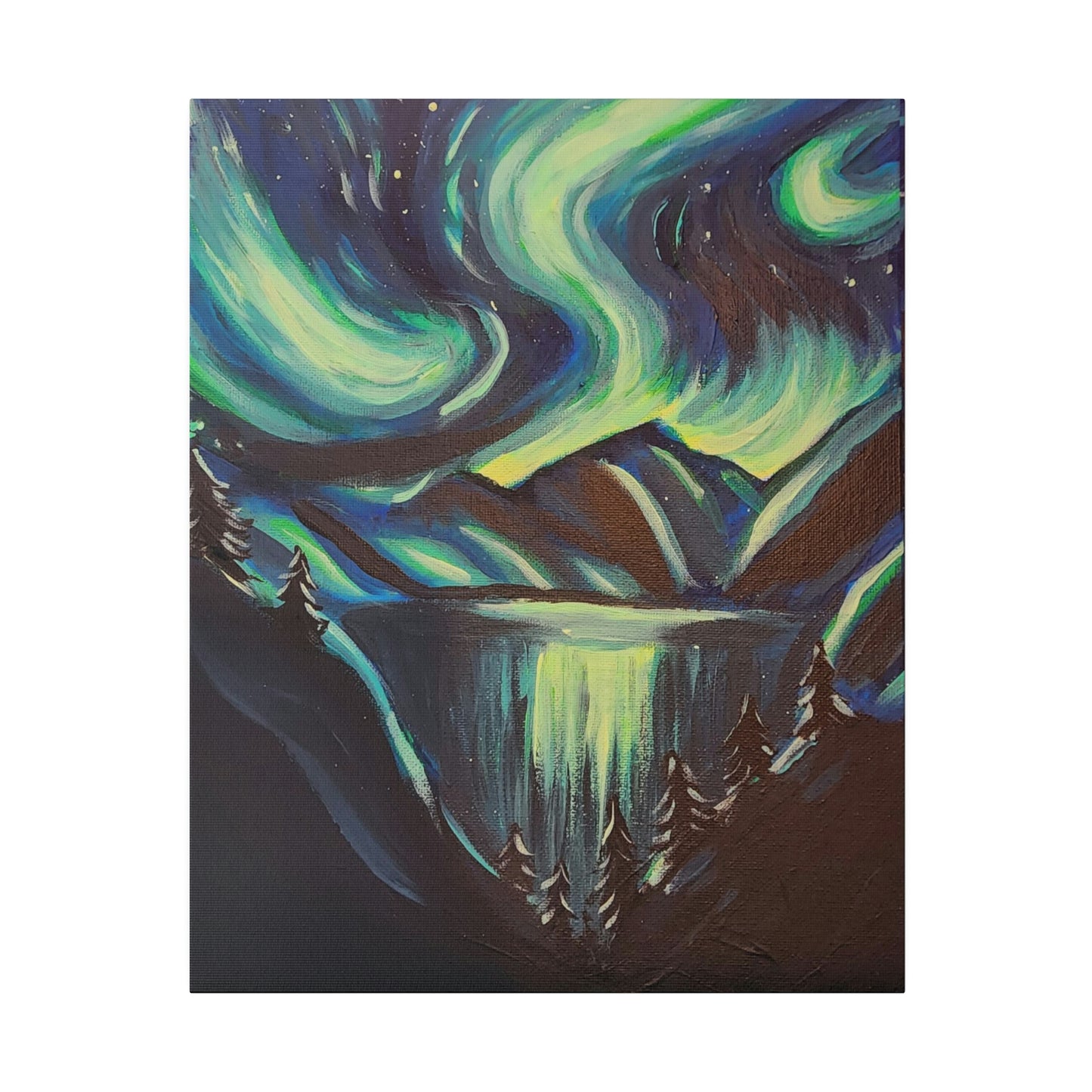 Neon lights - Matte Canvas, Stretched, 0.75"
