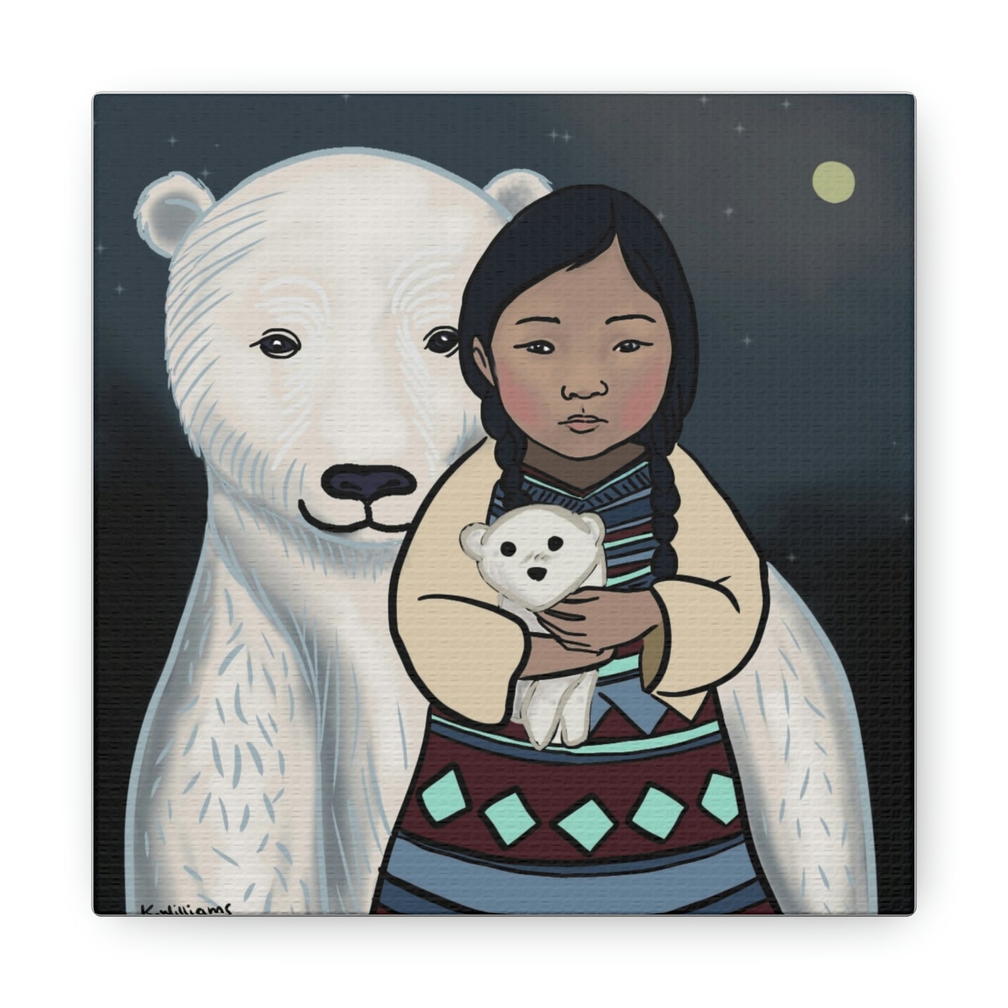 Mama bear - Canvas Gallery Wraps