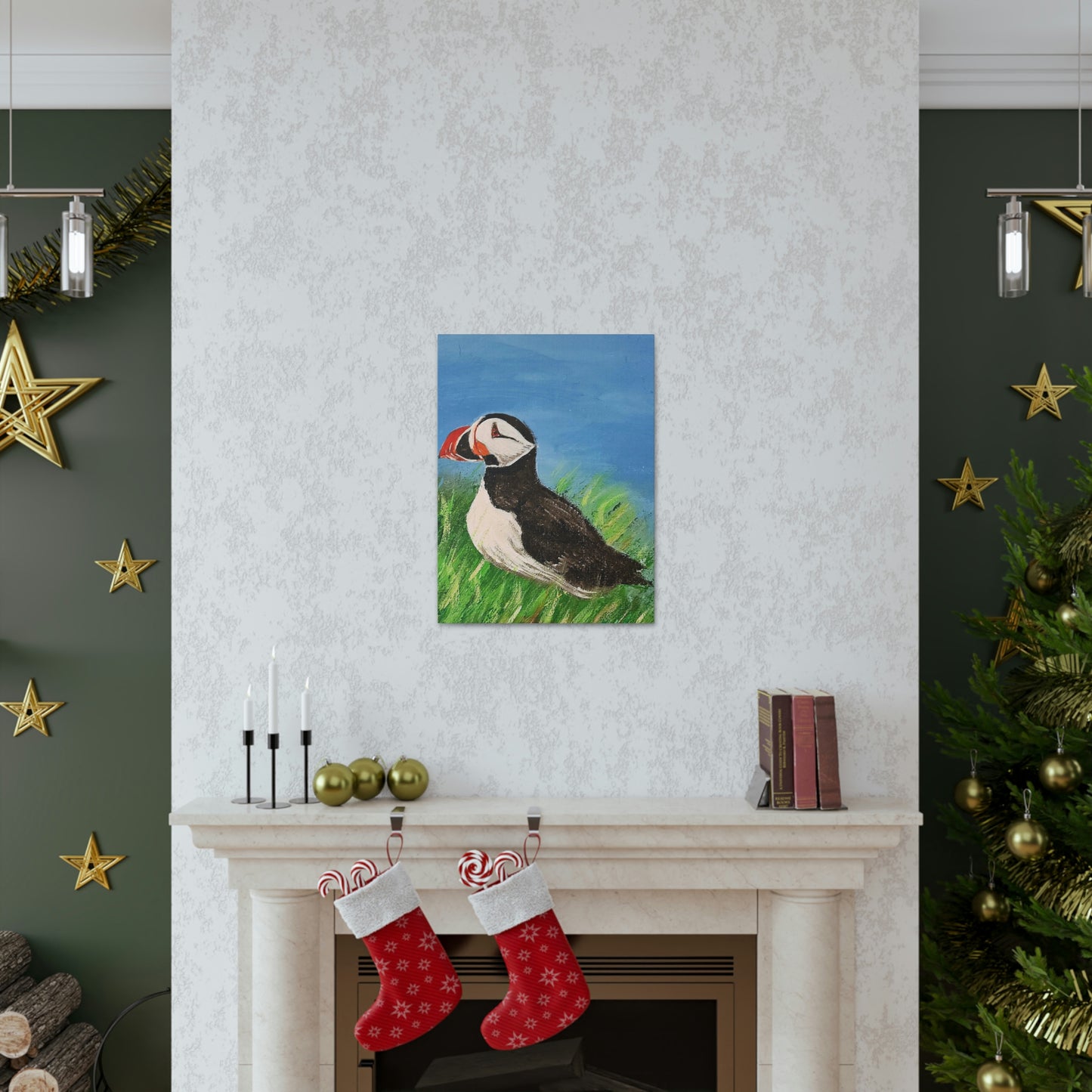 Puffin - Canvas Gallery Wraps