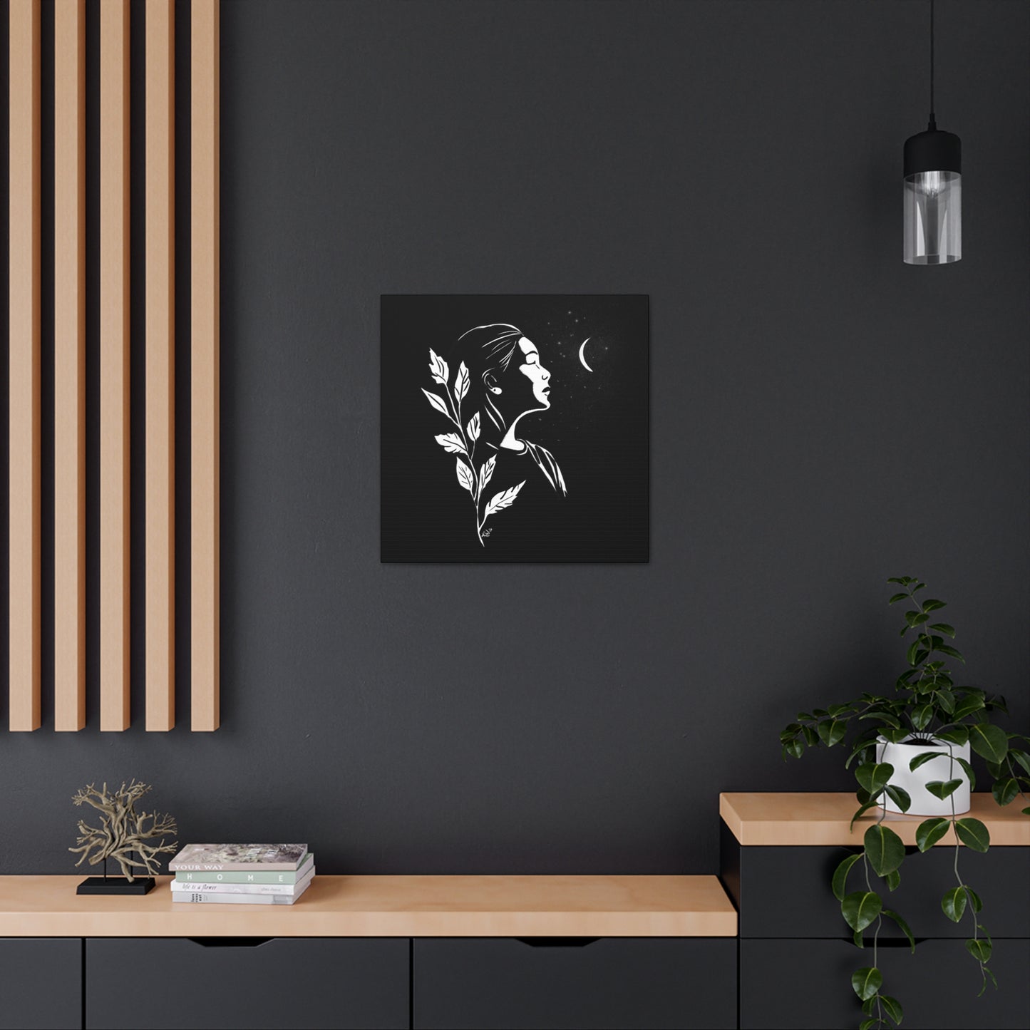 Darkest Night - Canvas Gallery Wraps