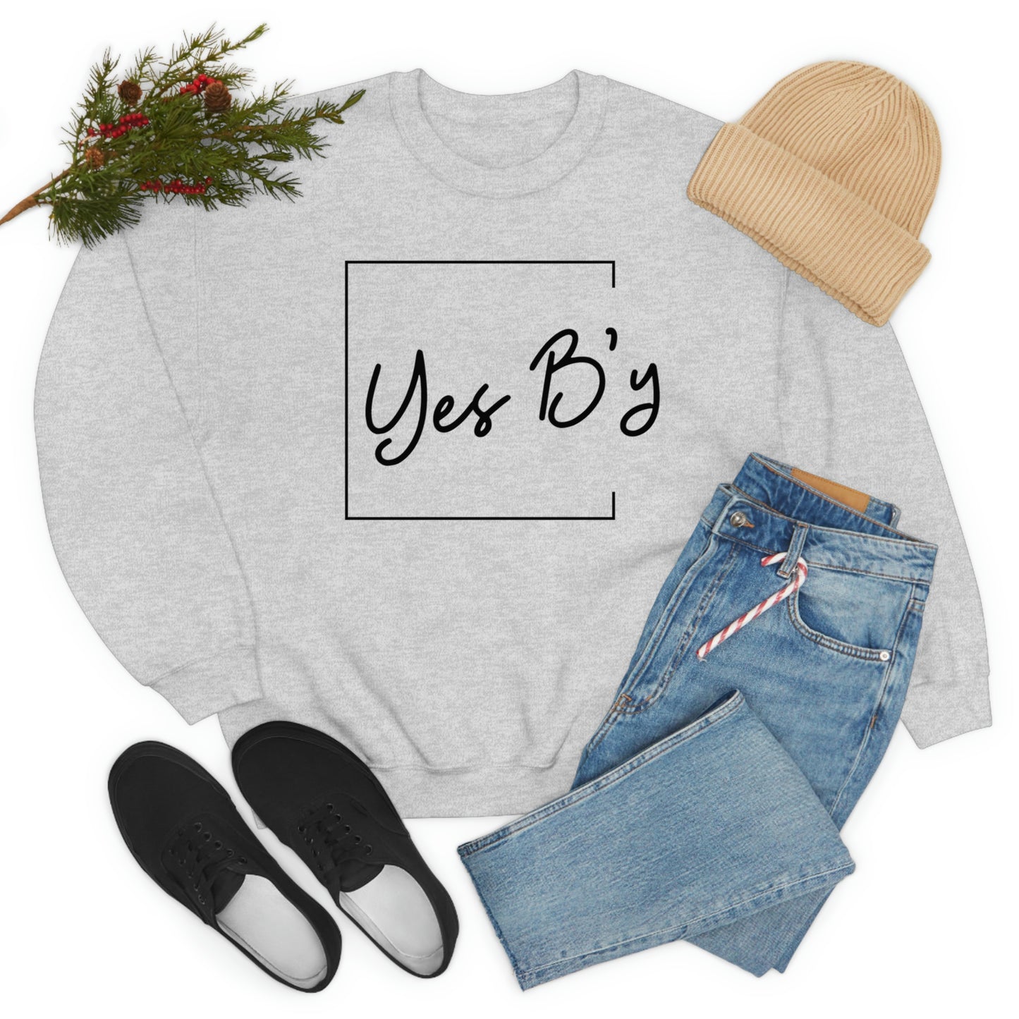 Yes B'y - Heavy Blend™ Crewneck Sweatshirt
