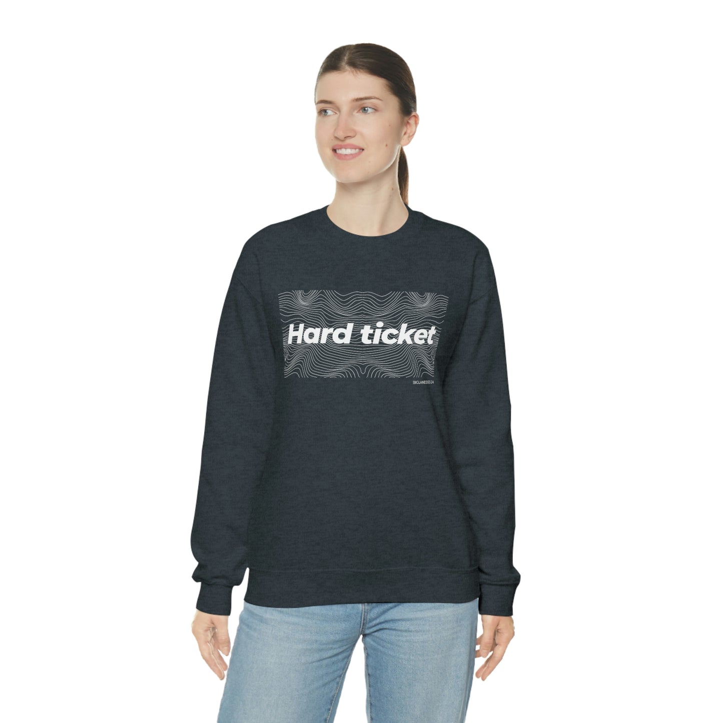 Hard ticket - Heavy Blend™ Crewneck Sweatshirt