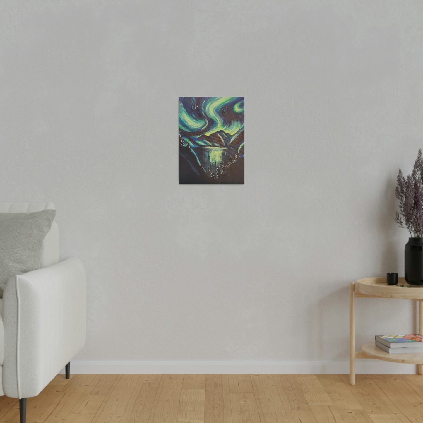 Neon lights - Matte Canvas, Stretched, 0.75"
