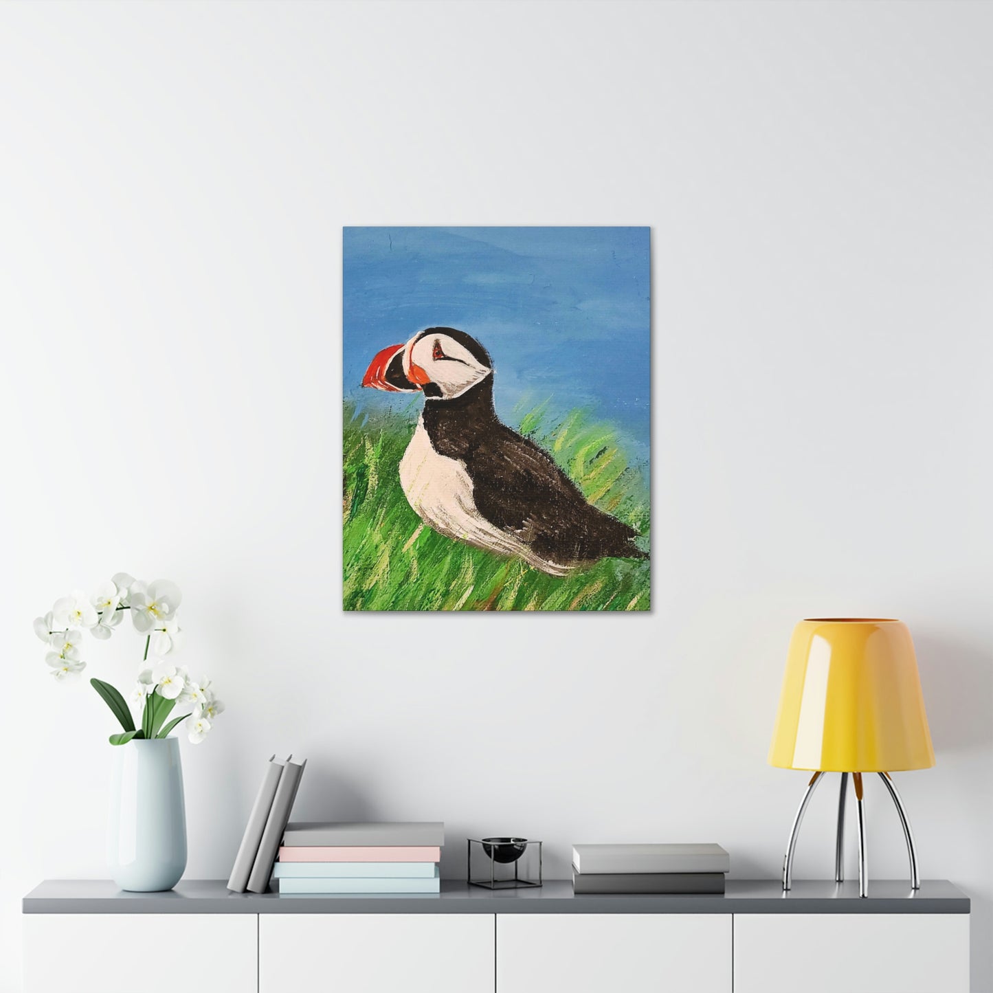 Puffin - Canvas Gallery Wraps