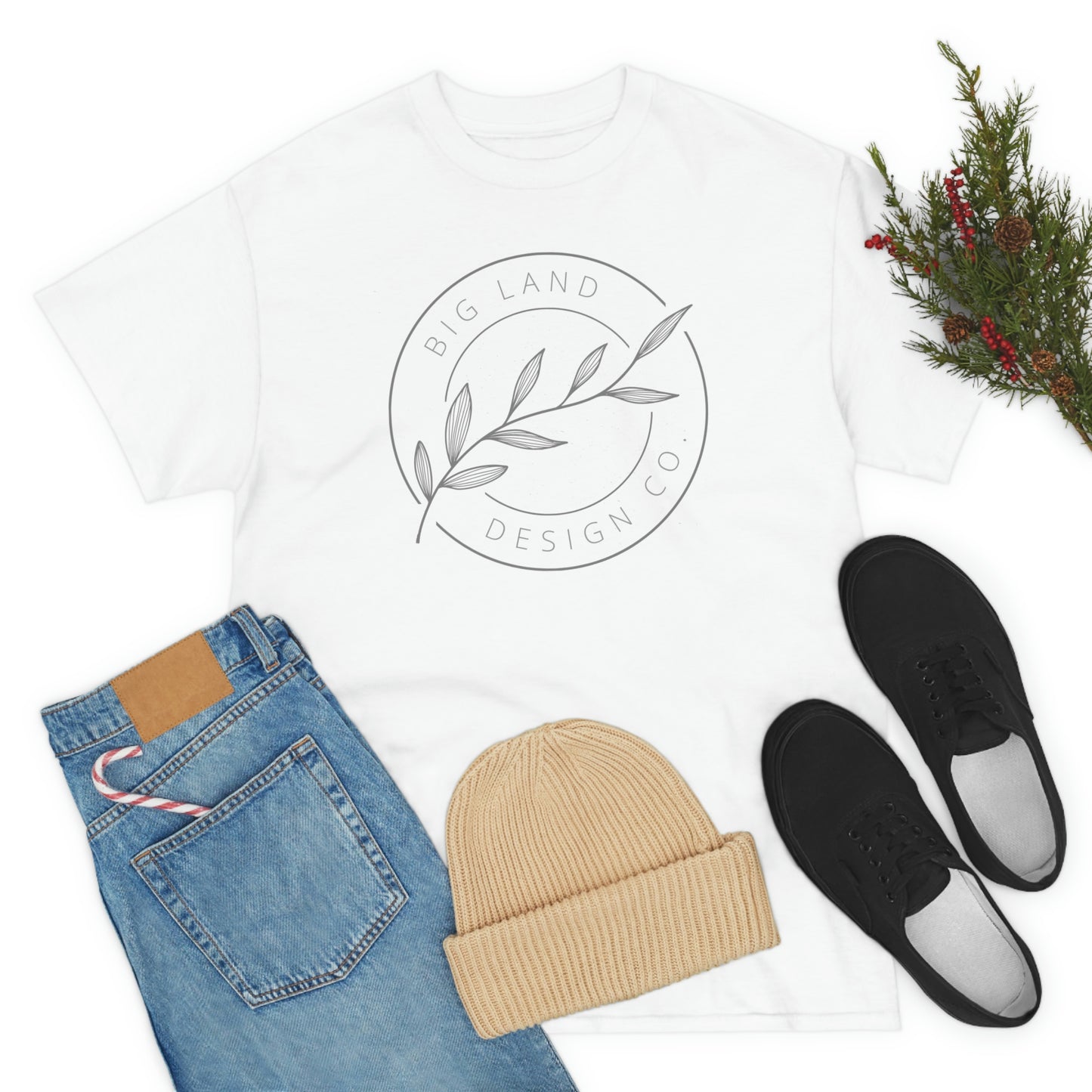 Big Land Design - Unisex Heavy Cotton Tee