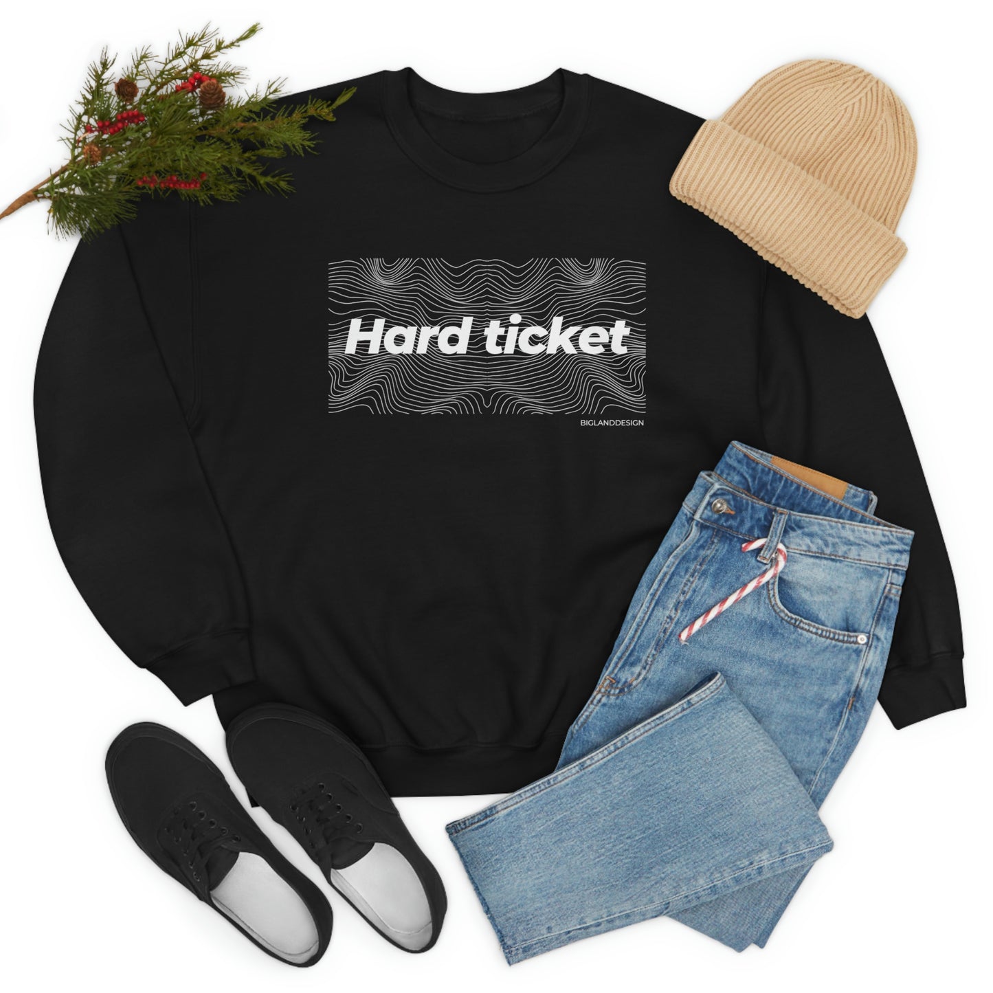 Hard ticket - Heavy Blend™ Crewneck Sweatshirt