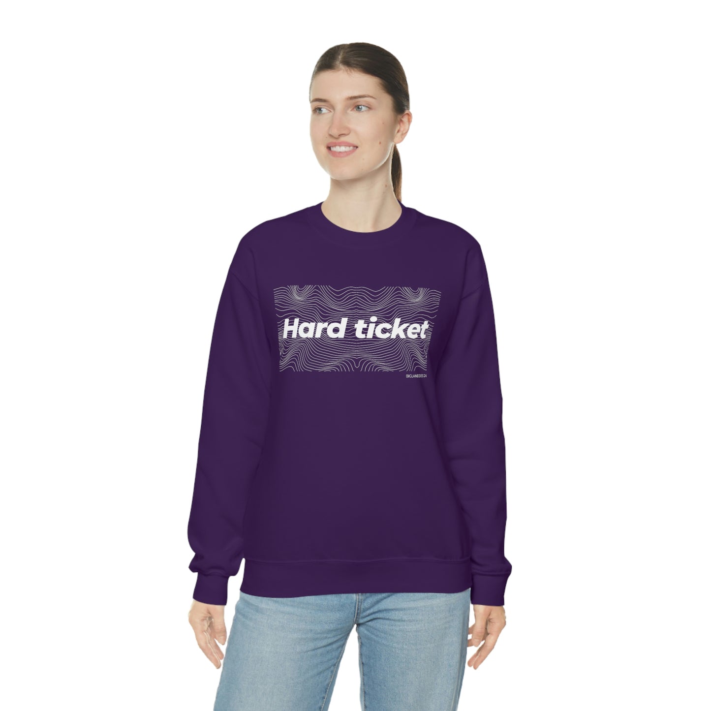 Hard ticket - Heavy Blend™ Crewneck Sweatshirt