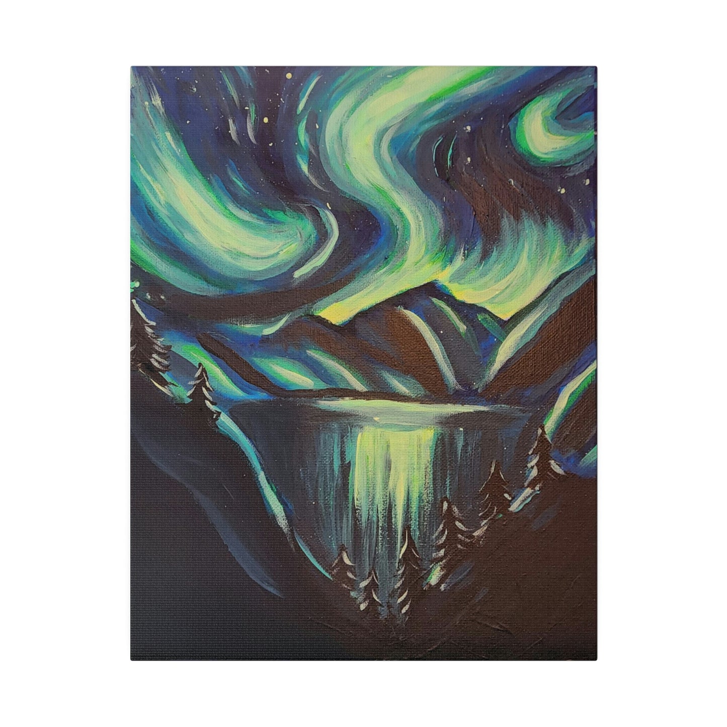 Neon lights - Matte Canvas, Stretched, 0.75"