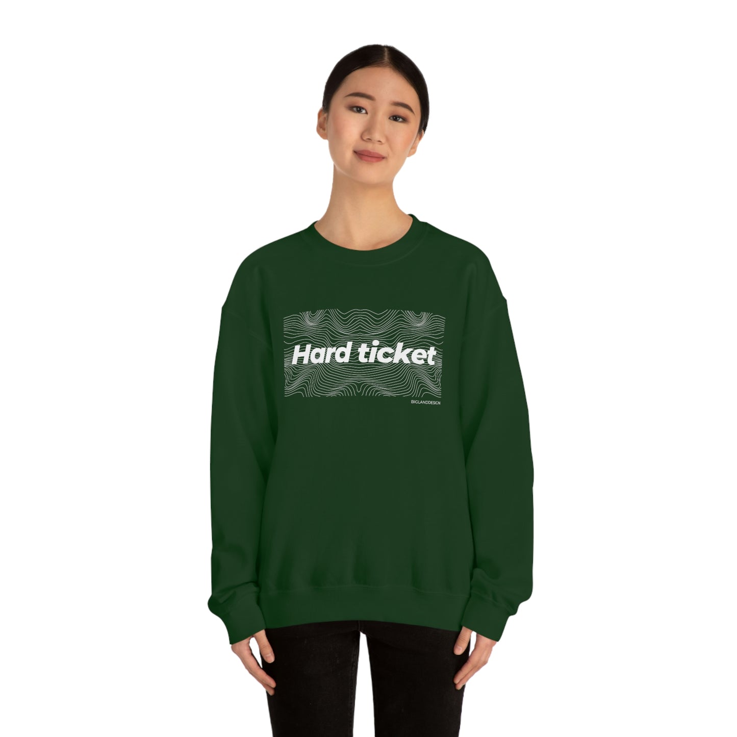Hard ticket - Heavy Blend™ Crewneck Sweatshirt