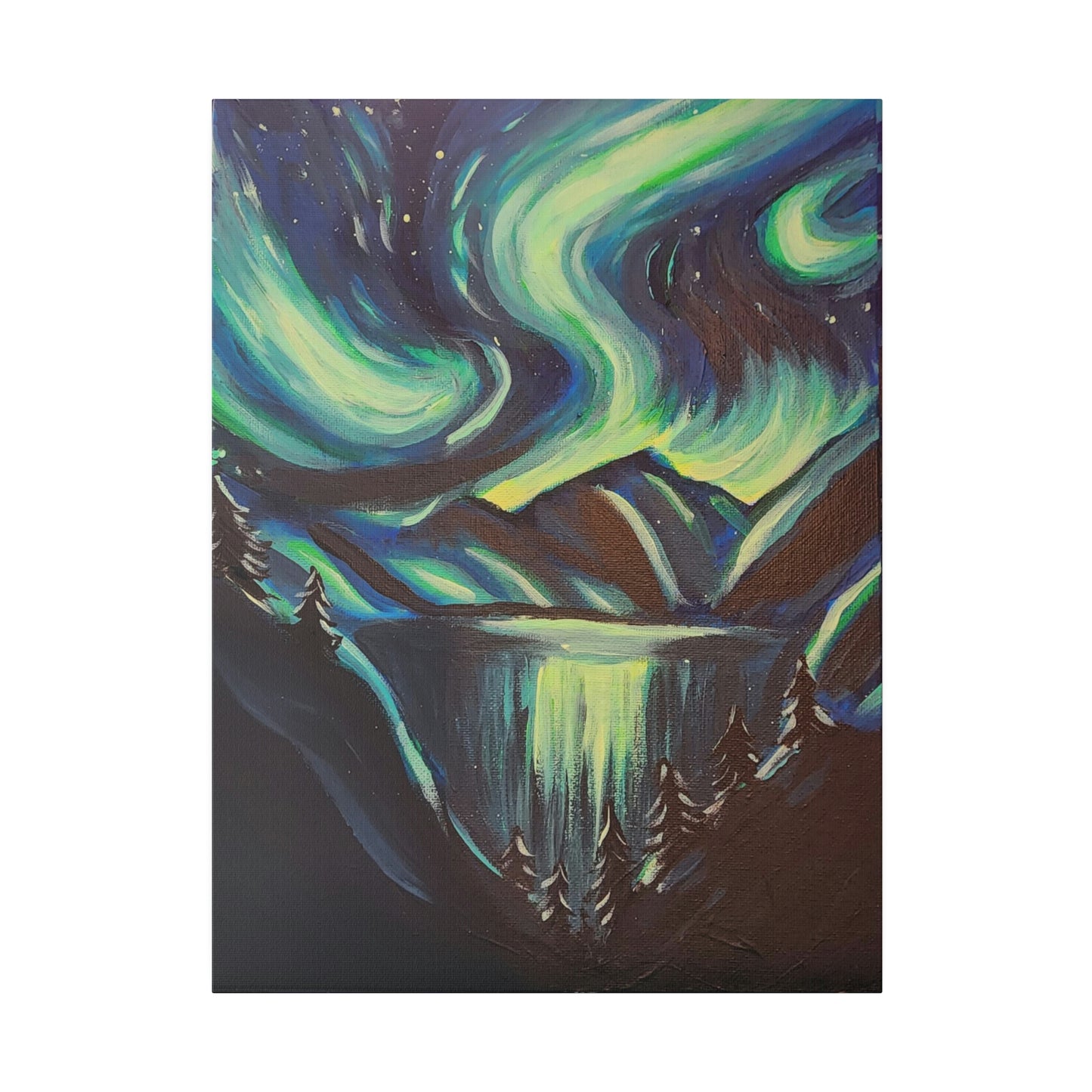 Neon lights - Matte Canvas, Stretched, 0.75"
