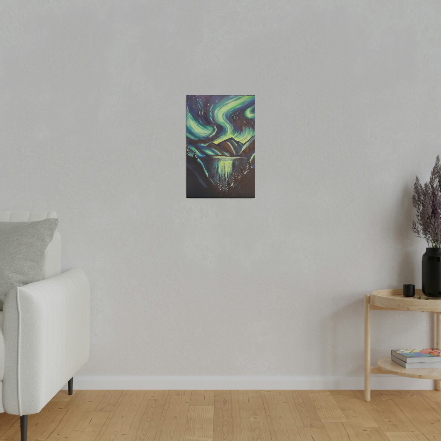 Neon lights - Matte Canvas, Stretched, 0.75"