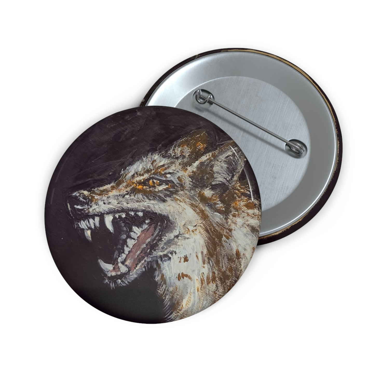 Wolf - Custom Pin Buttons