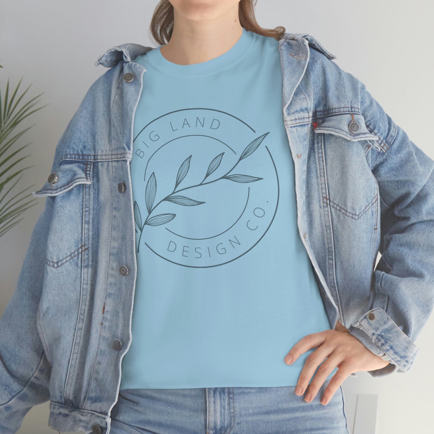 Big Land Design - Unisex Heavy Cotton Tee