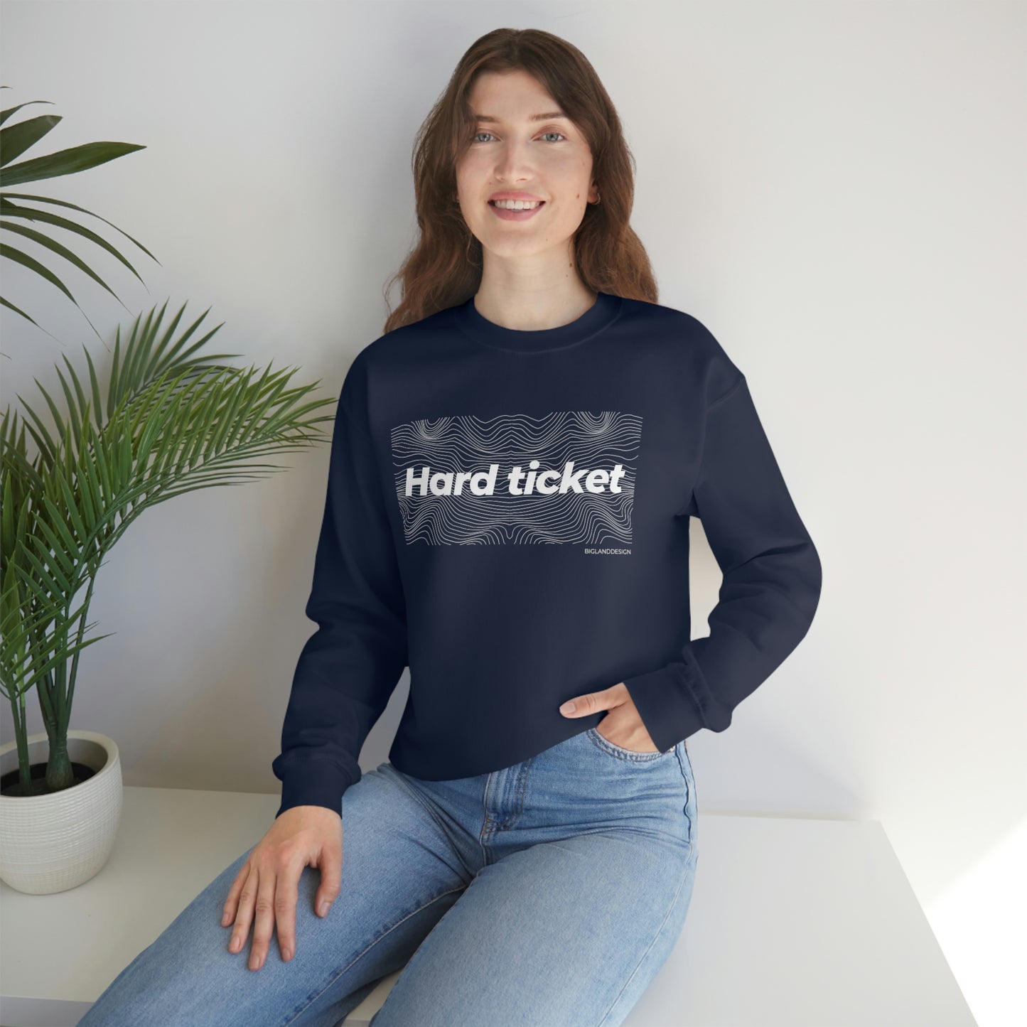 Hard ticket - Heavy Blend™ Crewneck Sweatshirt
