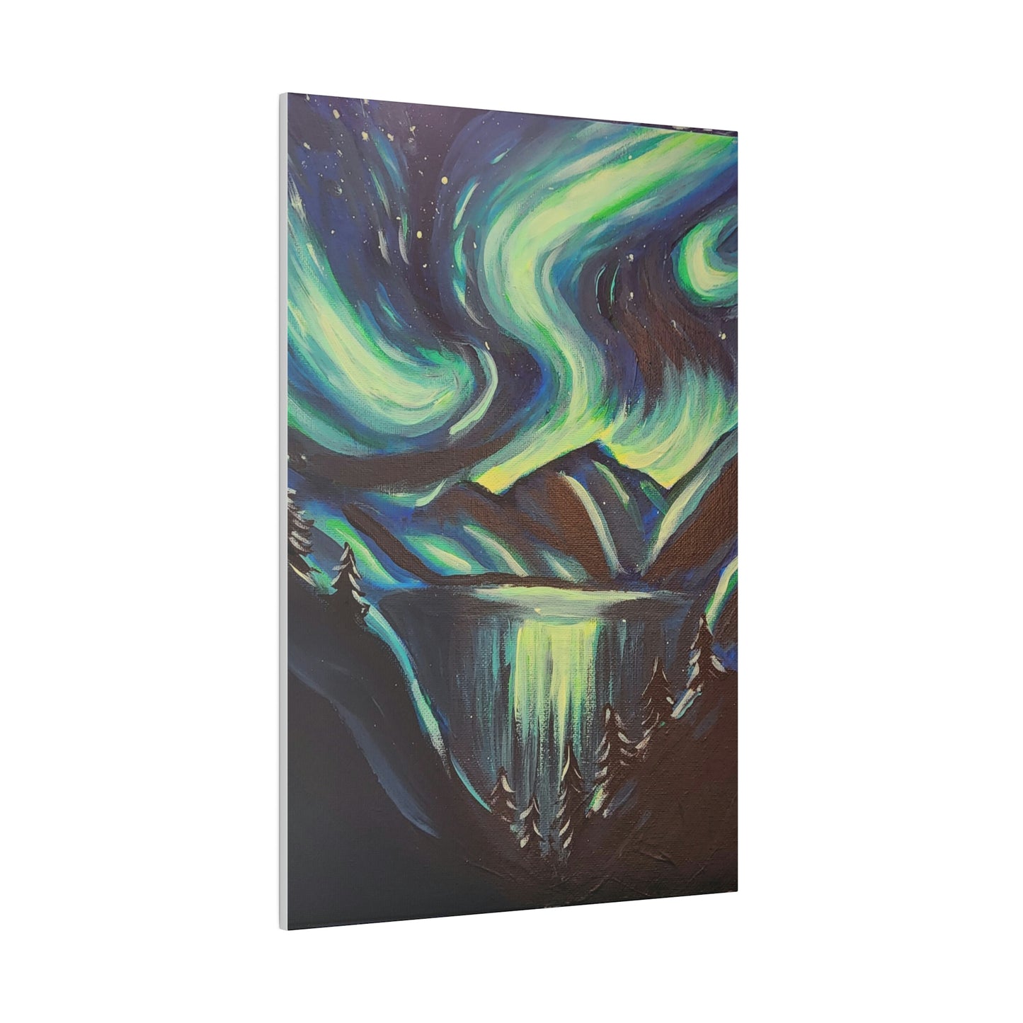 Neon lights - Matte Canvas, Stretched, 0.75"