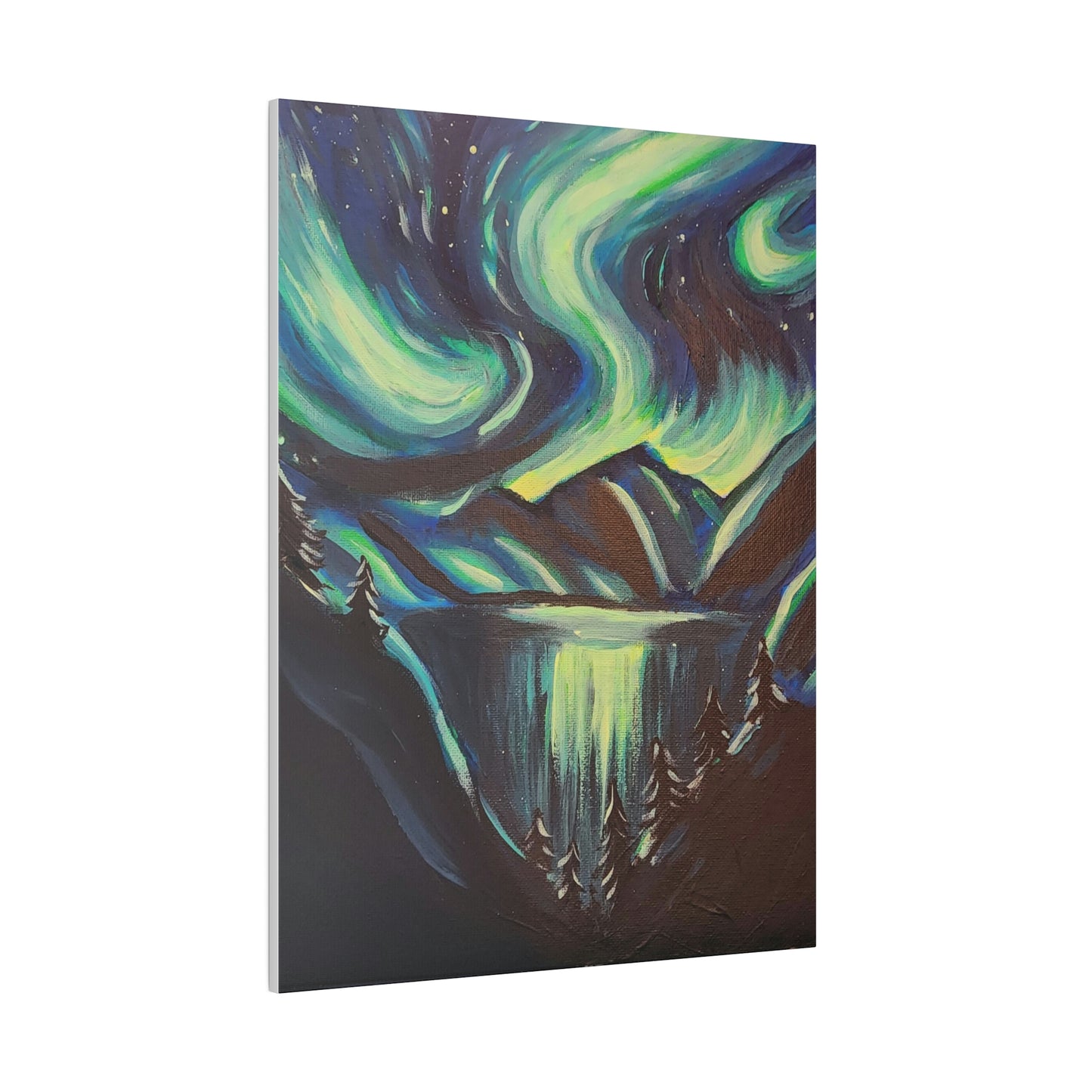 Neon lights - Matte Canvas, Stretched, 0.75"