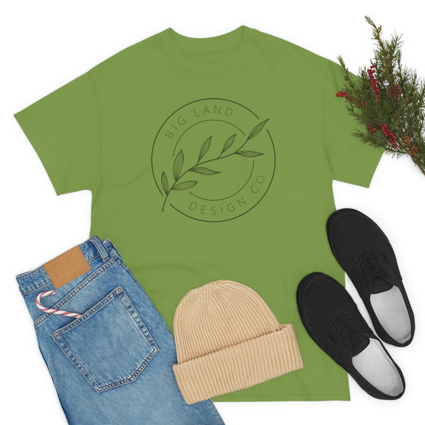 Big Land Design - Unisex Heavy Cotton Tee