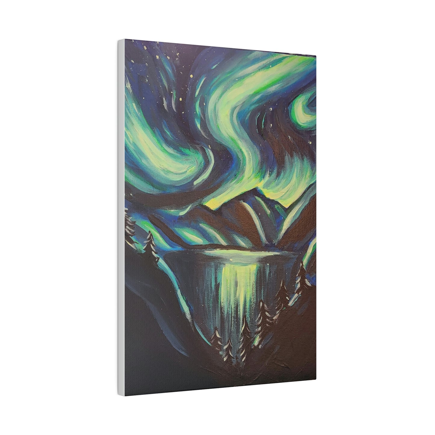Neon lights - Matte Canvas, Stretched, 0.75"