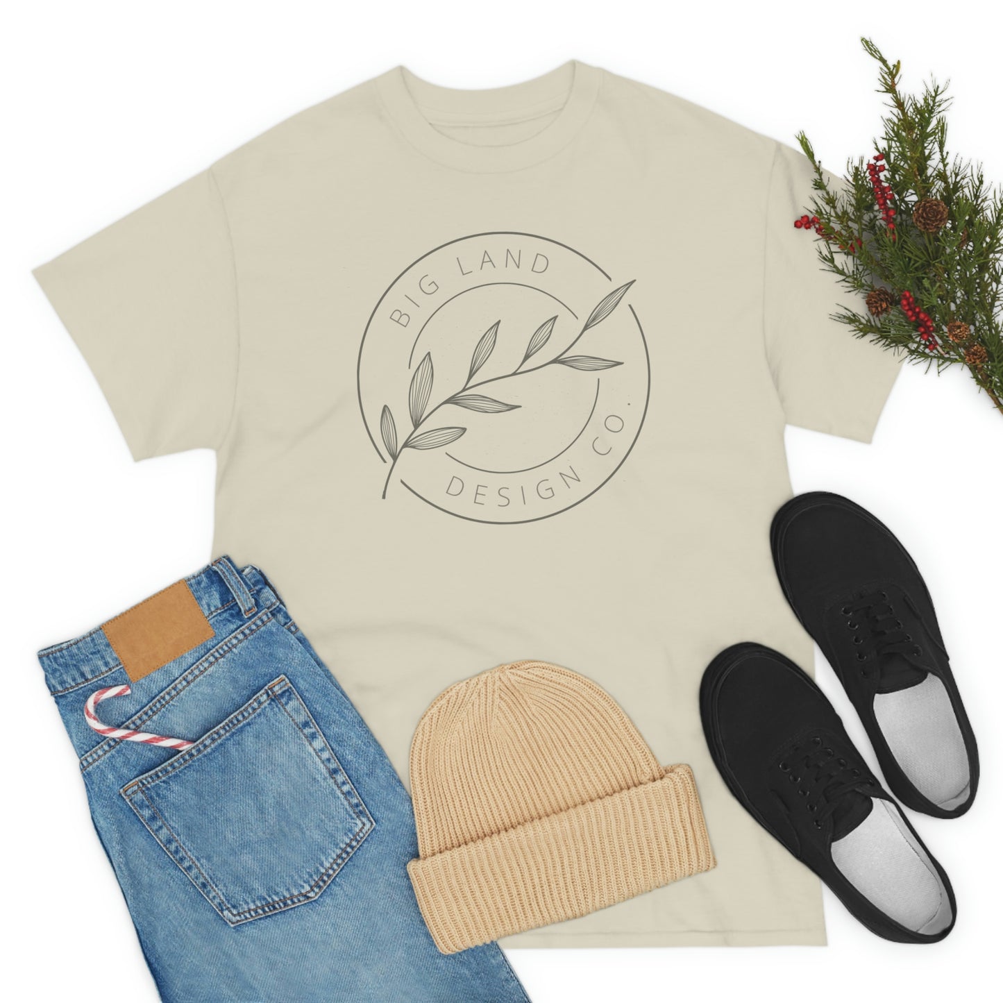 Big Land Design - Unisex Heavy Cotton Tee
