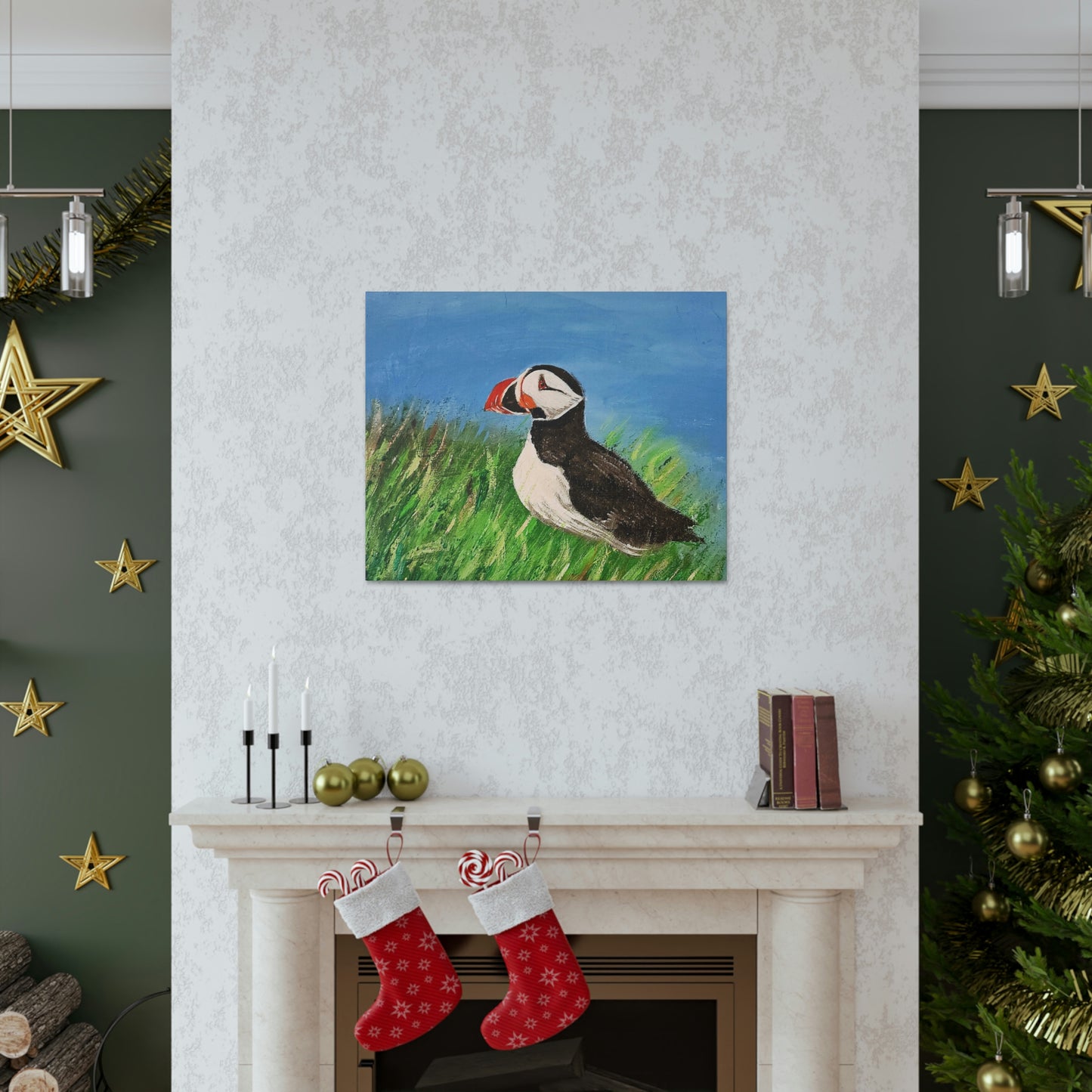 Puffin - Canvas Gallery Wraps
