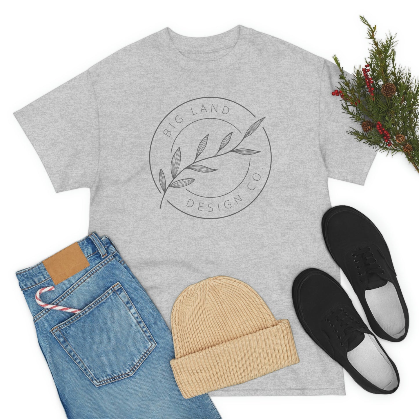 Big Land Design - Unisex Heavy Cotton Tee