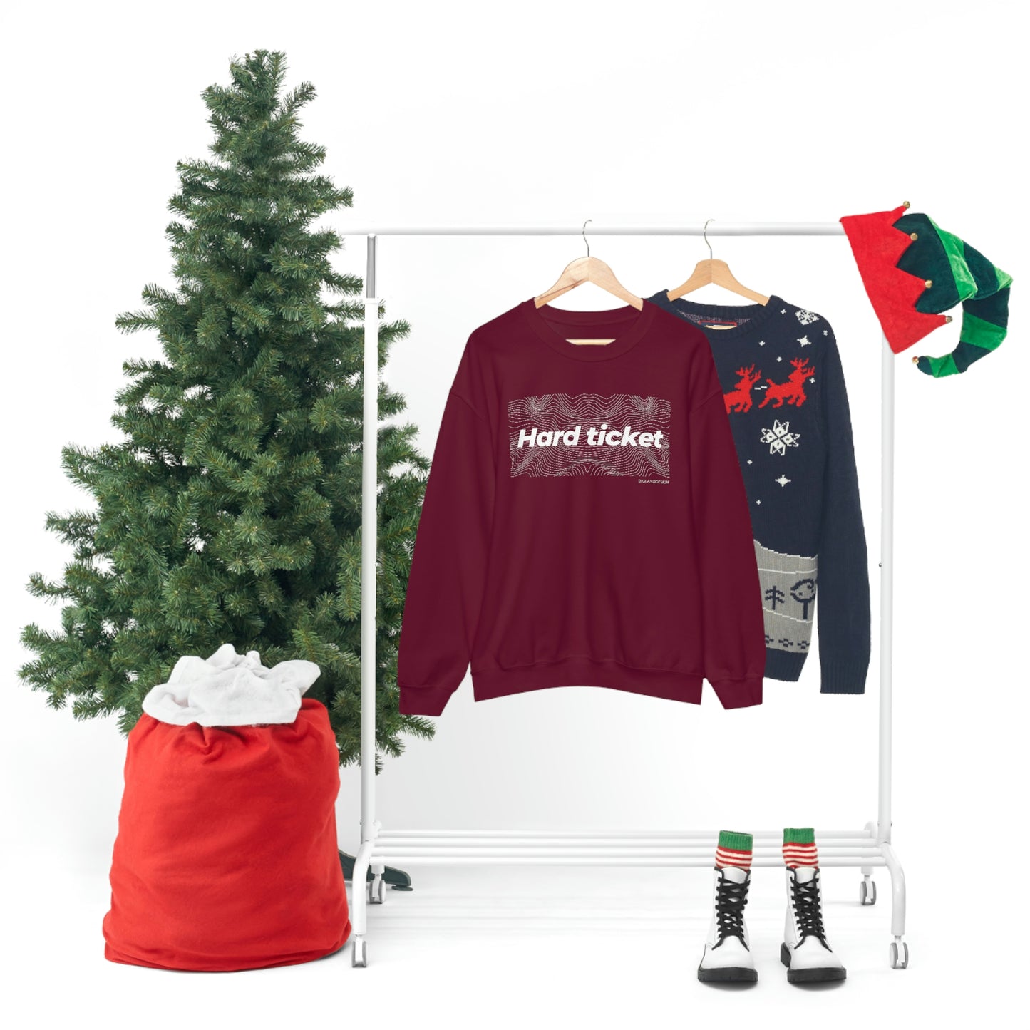 Hard ticket - Heavy Blend™ Crewneck Sweatshirt