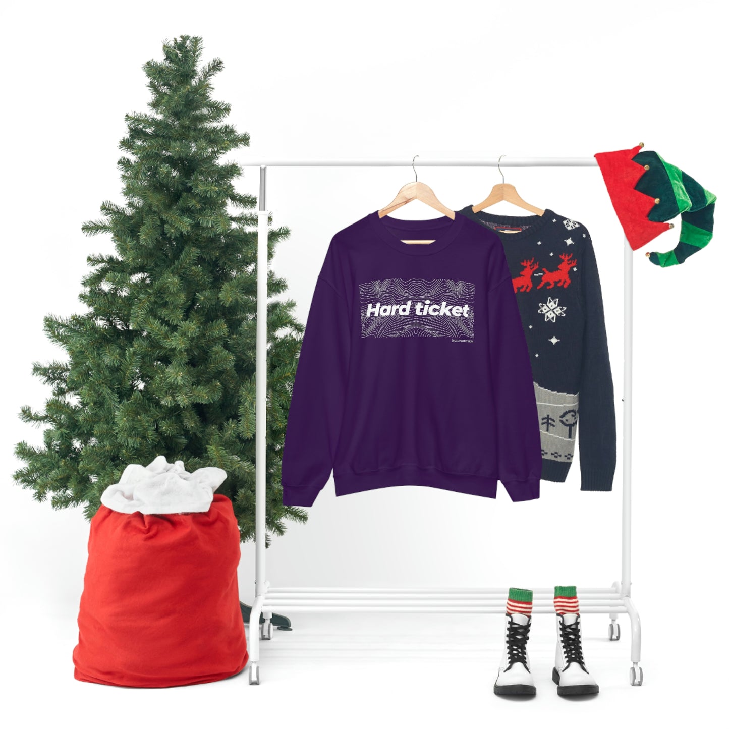 Hard ticket - Heavy Blend™ Crewneck Sweatshirt