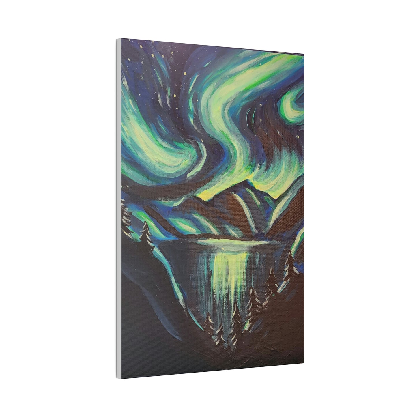 Neon lights - Matte Canvas, Stretched, 0.75"