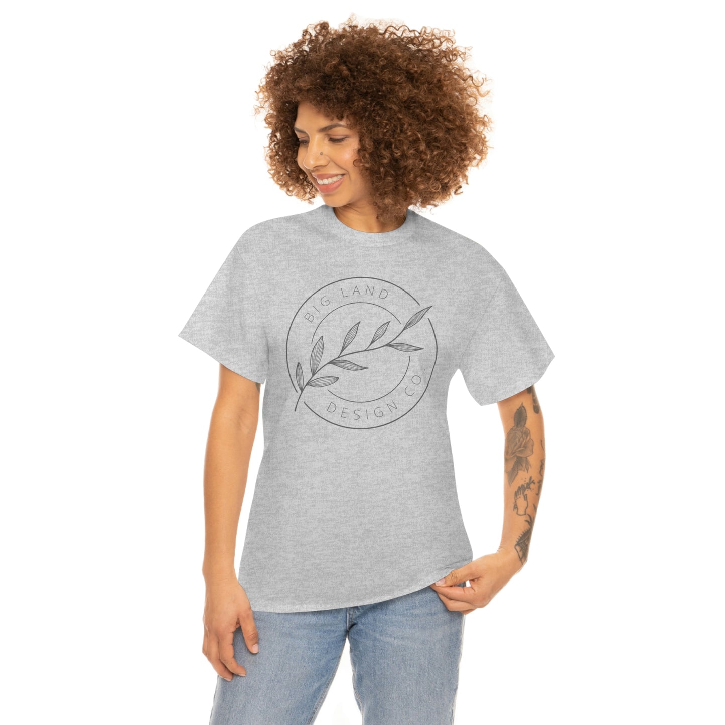 Big Land Design - Unisex Heavy Cotton Tee