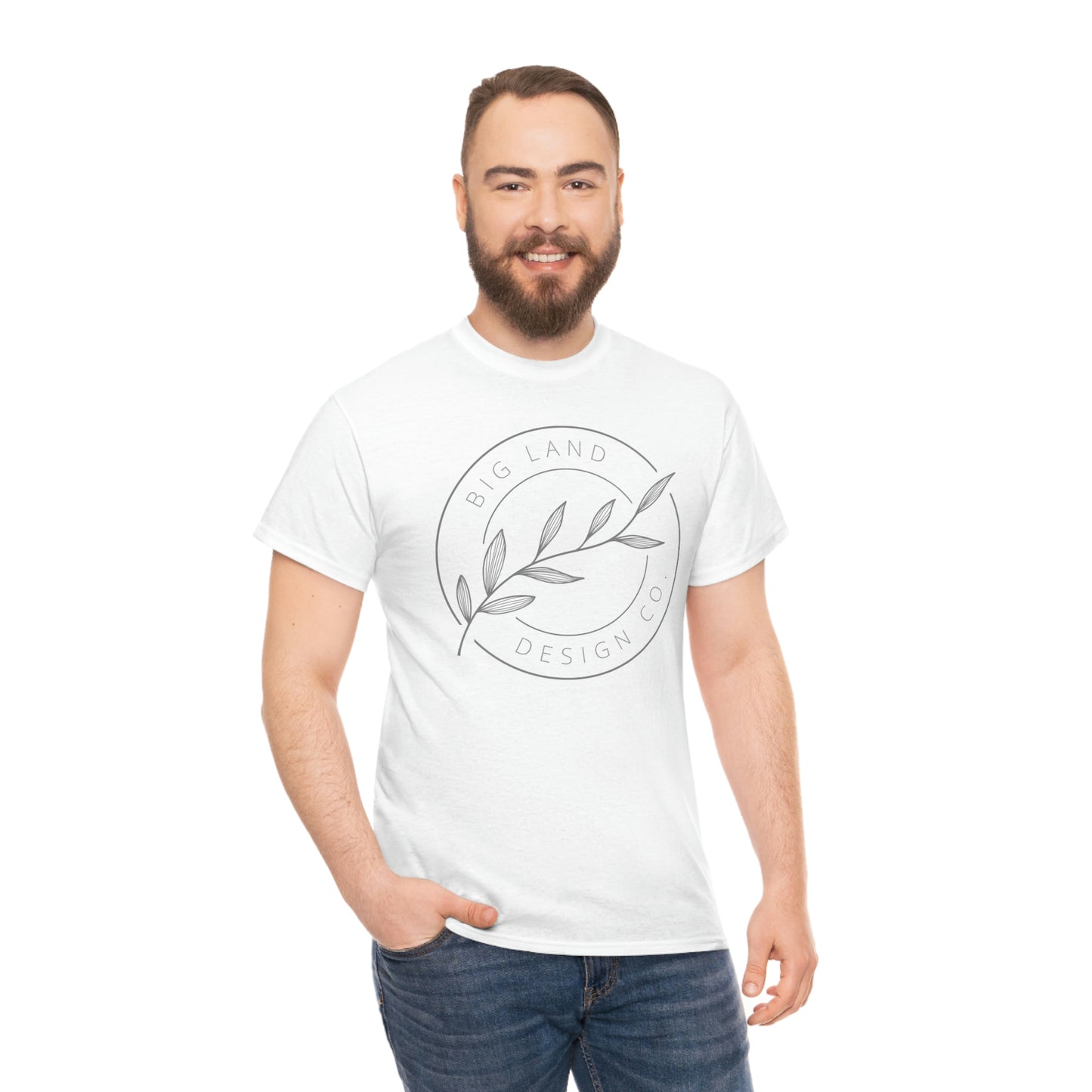 Big Land Design - Unisex Heavy Cotton Tee